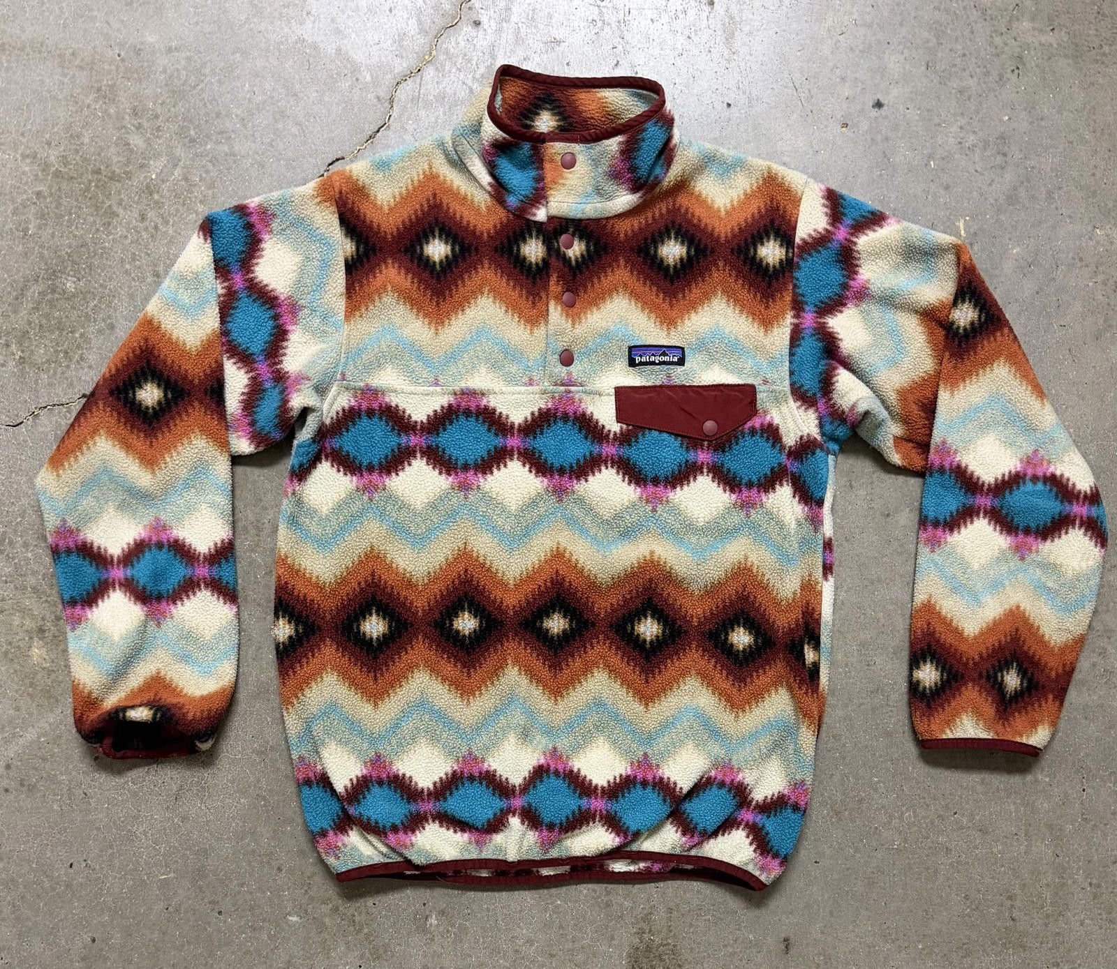 Patagonia PATAGONIA SYNCHILLA PATTERENED PULLOVER Size ONE SIZE - 1 Thumbnail