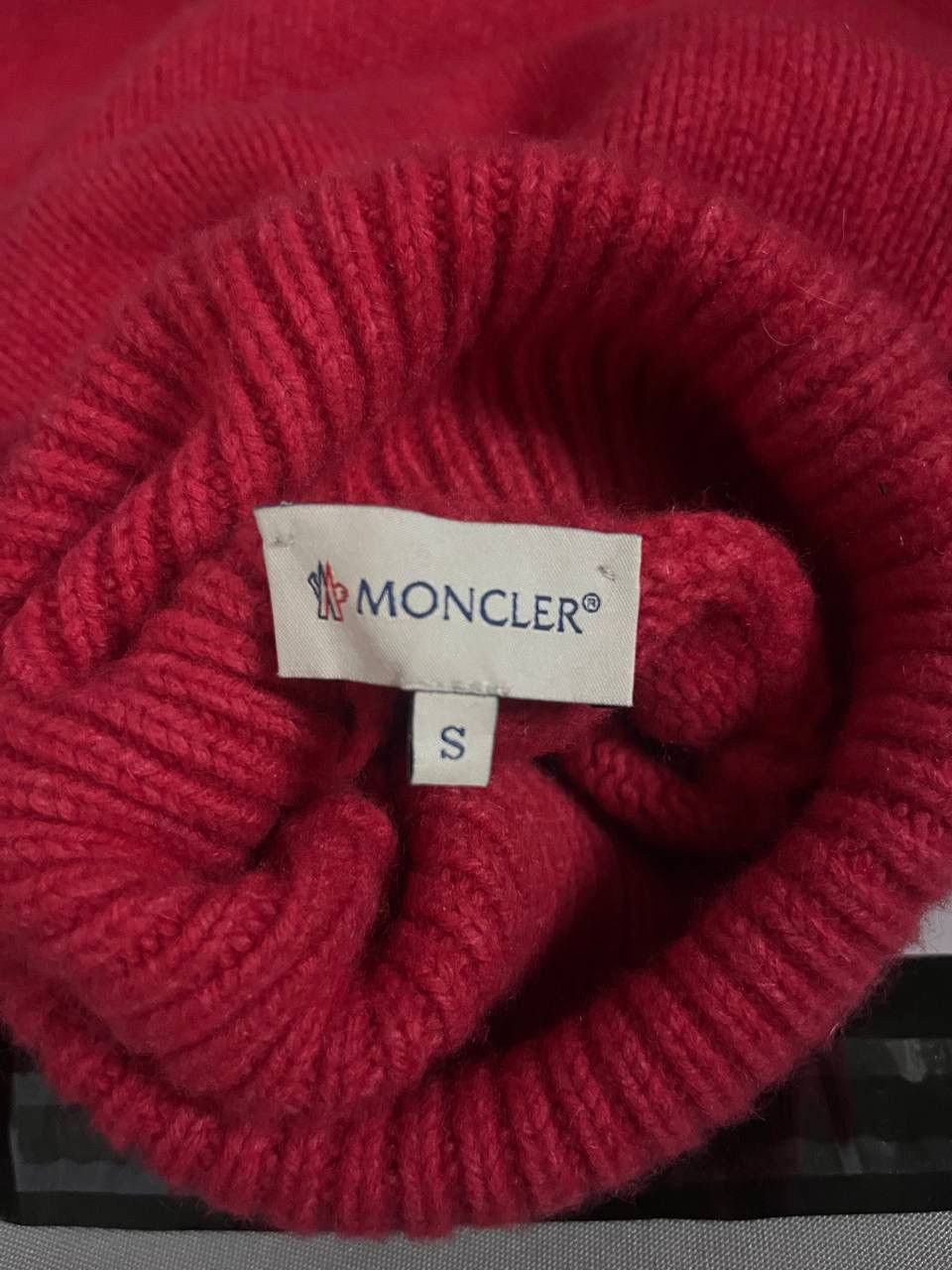 Moncler Moncler Red Sweater Size S / US 4 / IT 40 - 10 Thumbnail