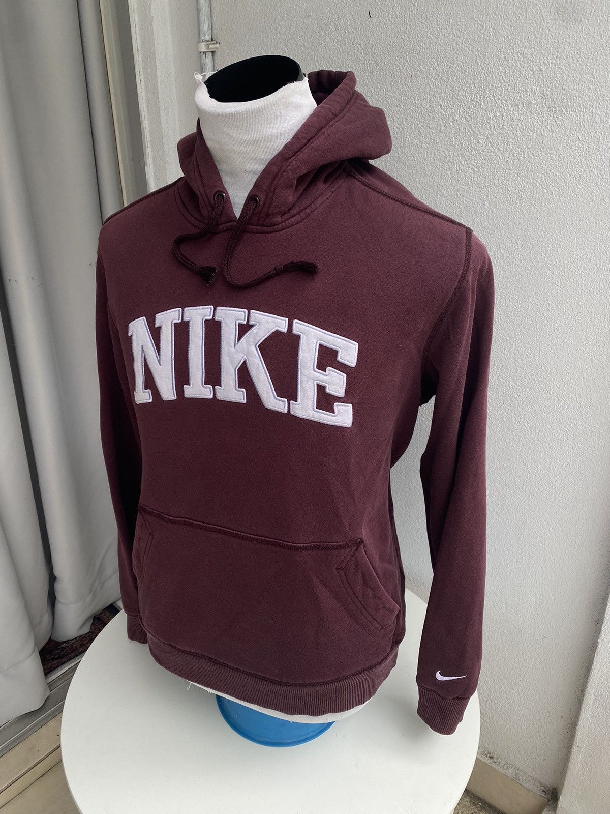 Nike × Vintage Vintage Nike Hoodie Spell Out Size US L / EU 52-54 / 3 - 1 Thumbnail