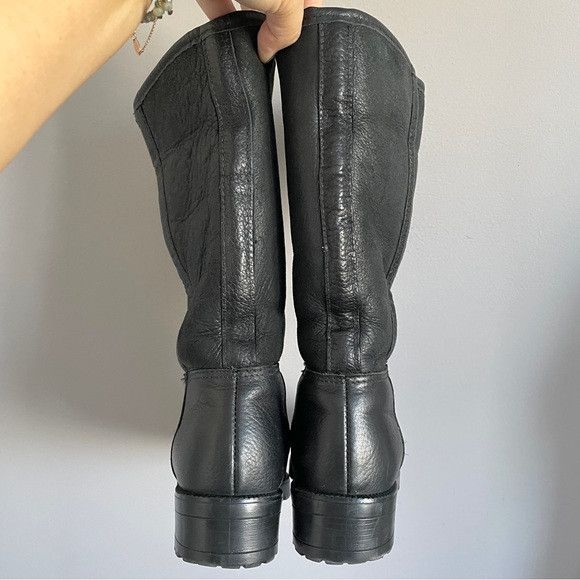 Vintage Vintage Black Sheepskin Boots - 6.5, made in Canada 🇨🇦 Size US 6.5 / IT 36.5 - 6 Thumbnail