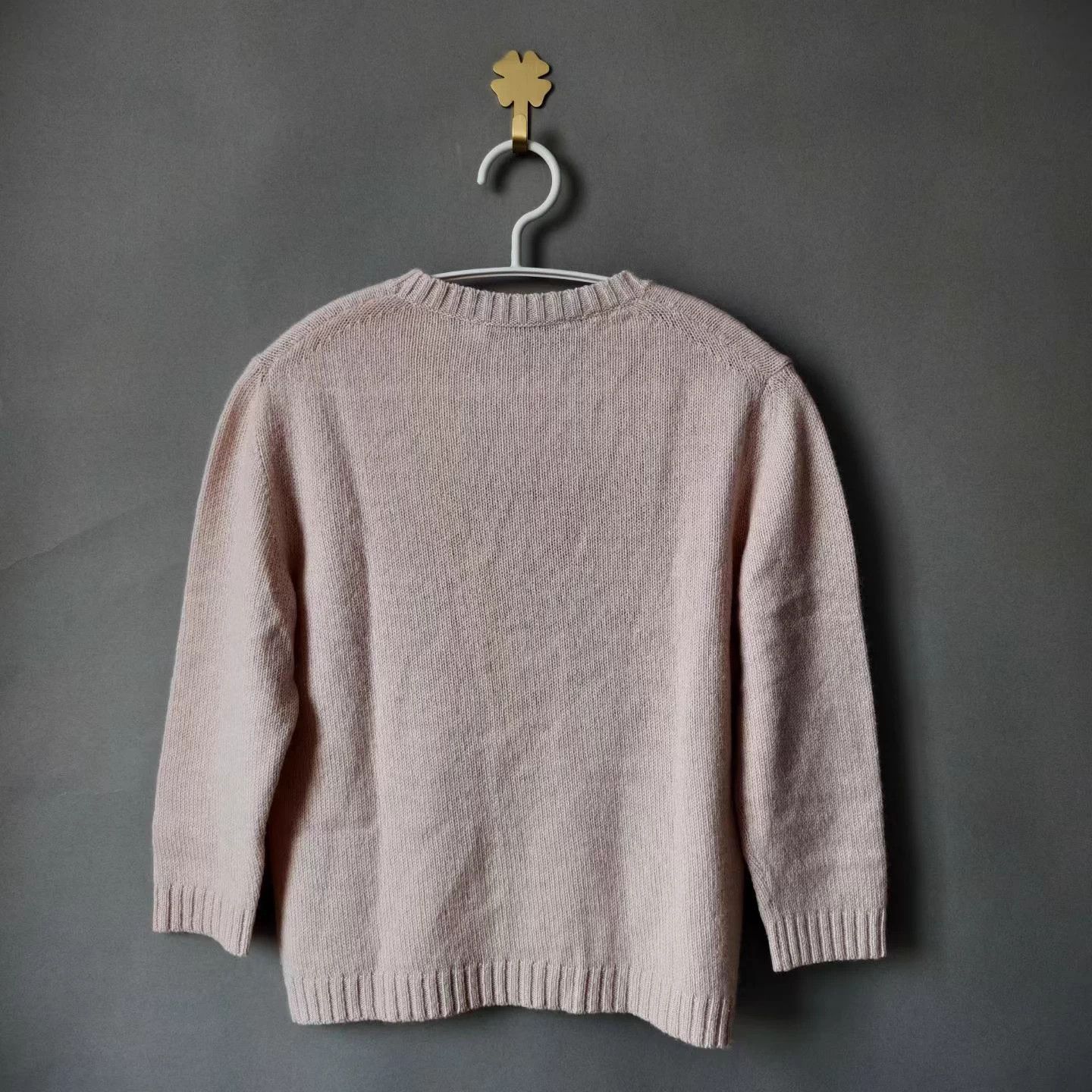Dior Dior Light Pink Zodiac Cashmere Sweater XS 99 Size XS / US 0-2 / IT 36-38 - 2 Thumbnail