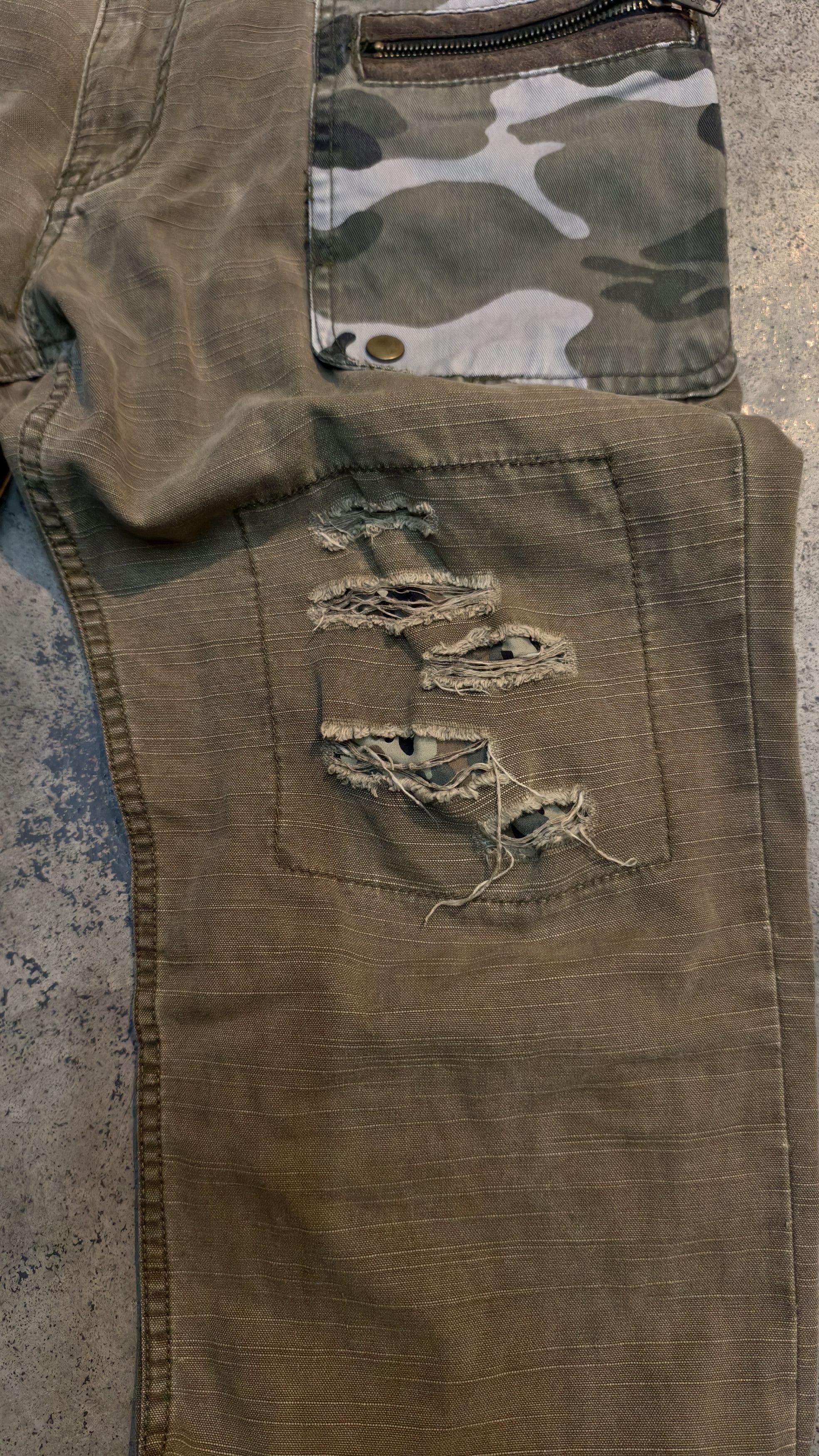 Stussy Stussy camo distressed design Size US 30 / EU 46 - 5 Thumbnail