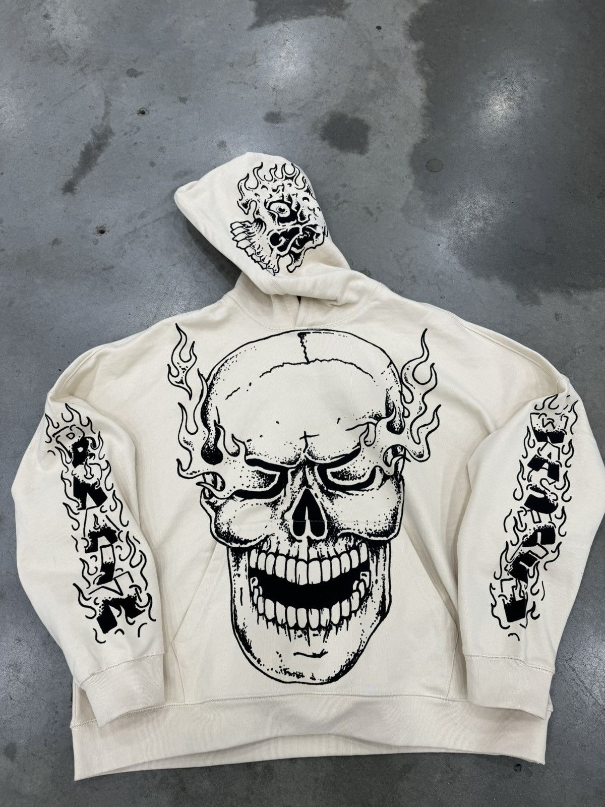 Designer × Japanese Brand Brainwashed Biker Hoodie Size US XL / EU 56 / 4 - 2 Thumbnail