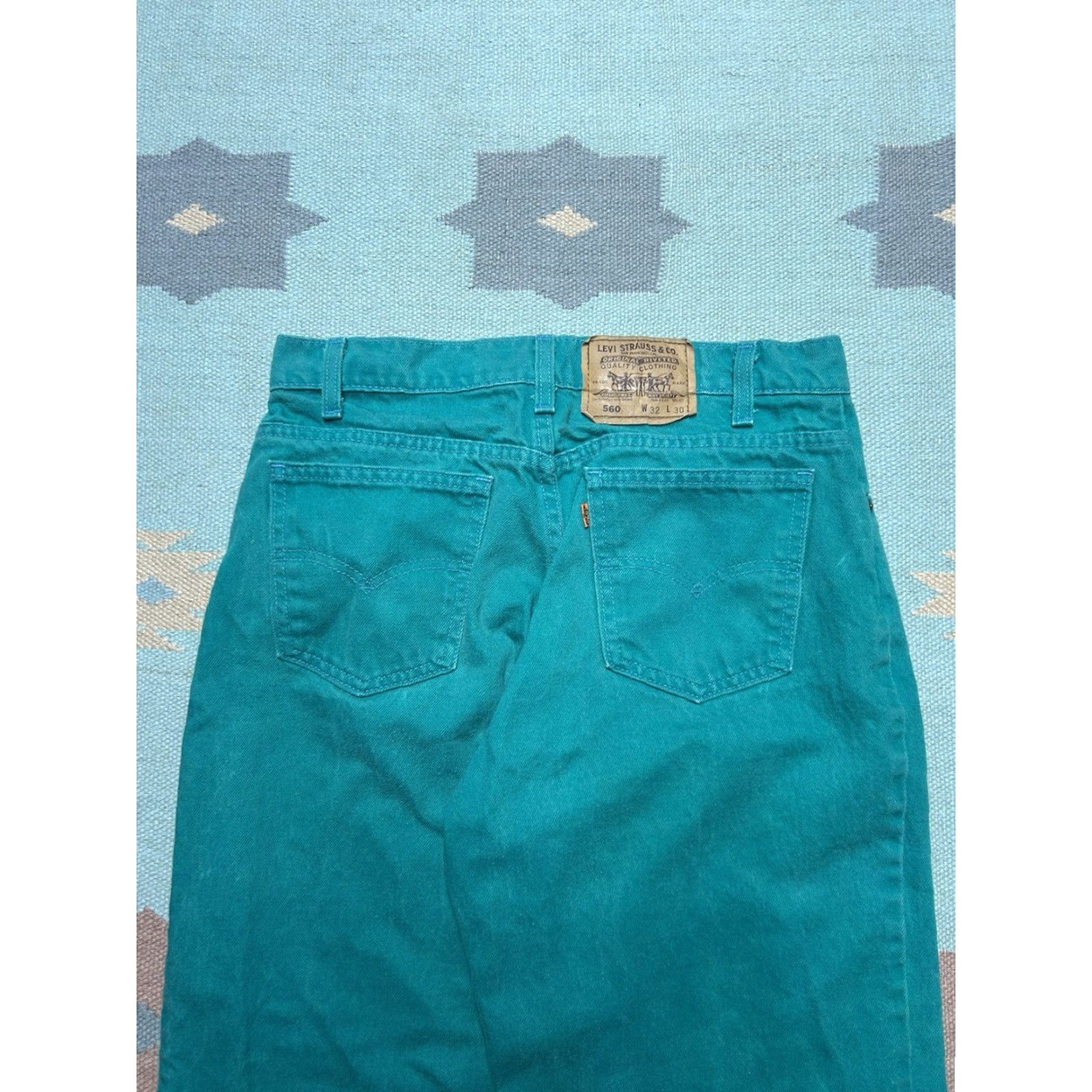 Levi's VINTAGE Levi’s 560 Jeans Regular Men Size US 31 - 4 Thumbnail