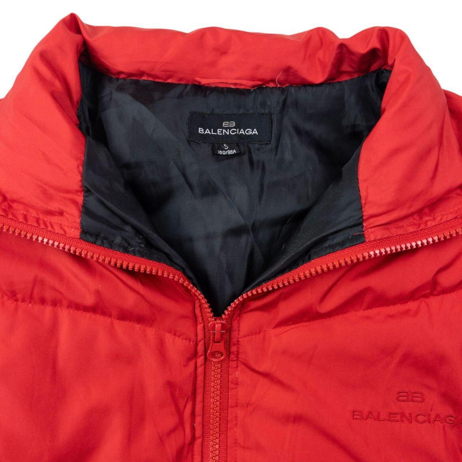 Balenciaga Vintage 90s Balenciaga Zip Up Puffer Jacket Size L Size US L / EU 52-54 / 3 - 3 Thumbnail