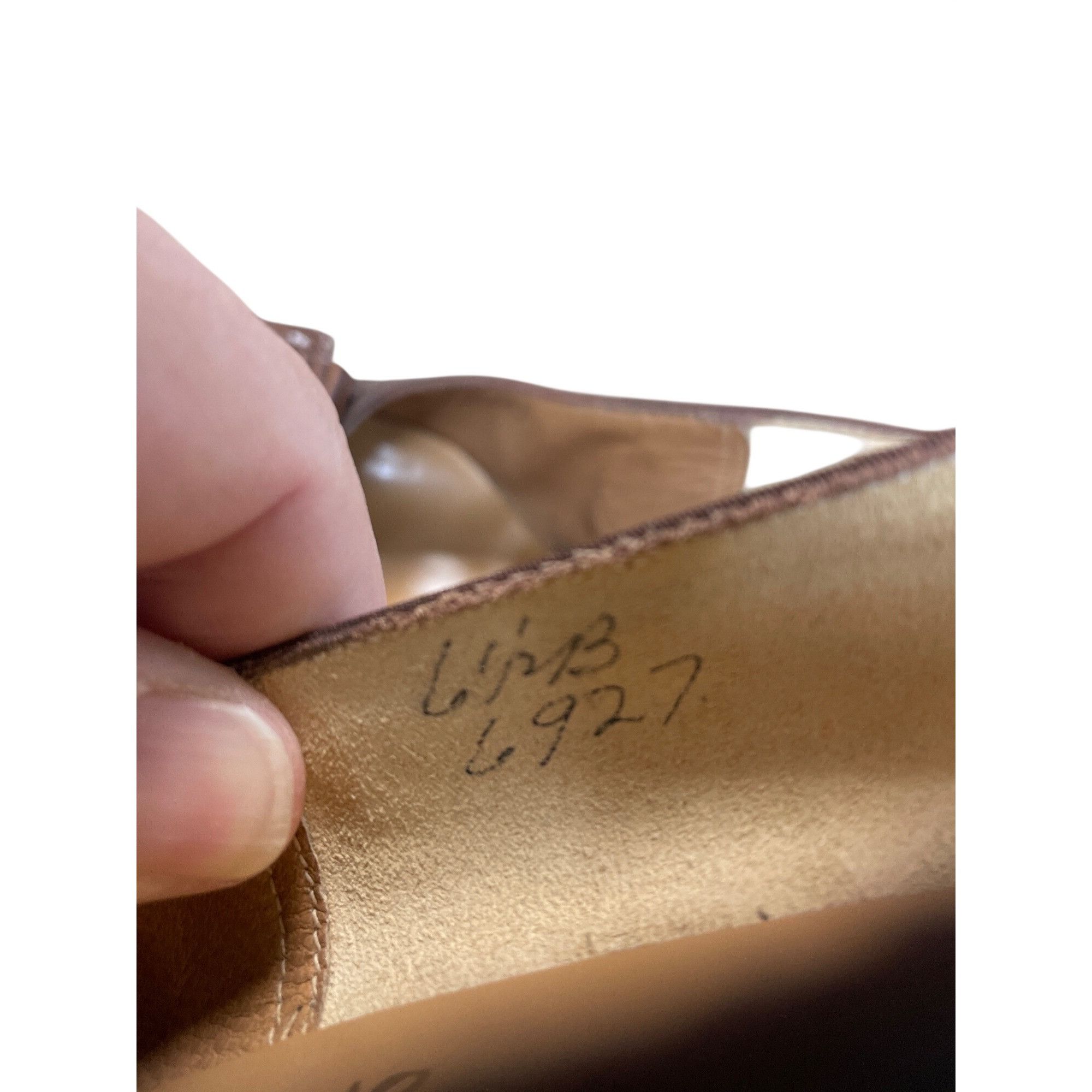 Other O'Connor Goldberg Womans VTG Brown Alligator Leather Loafers Size US 6.5 / IT 36.5 - 7 Thumbnail