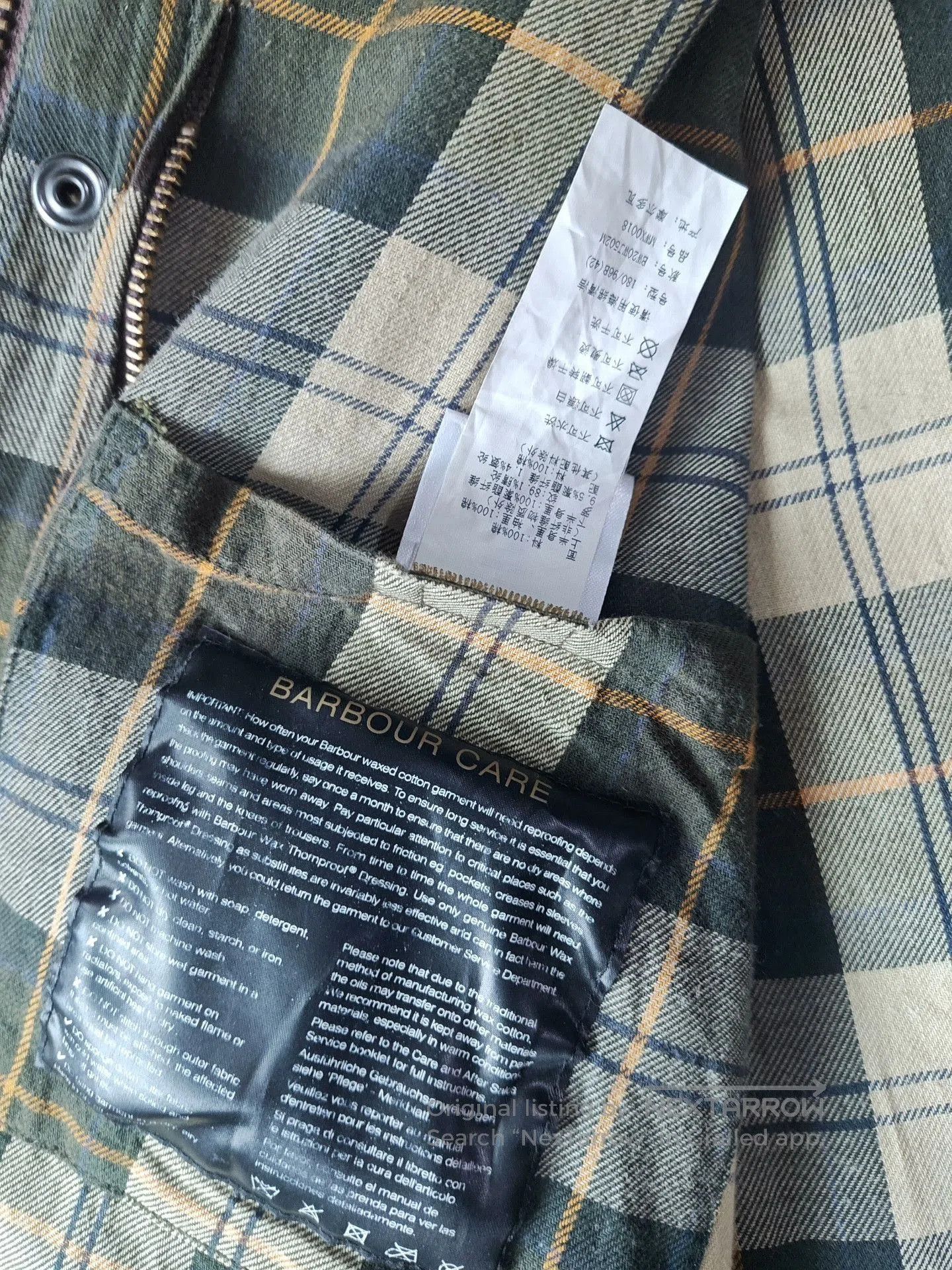 Barbour Barbour Bedale Waxed Jacket. Size US XS / EU 42 / 0 - 6 Thumbnail