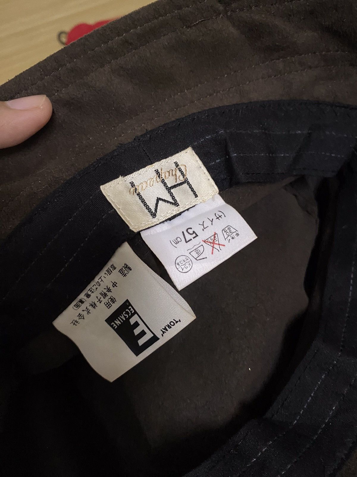 Japanese Brand × Vintage Japanese Brand Plain Bucket Hat Size ONE SIZE - 5 Thumbnail