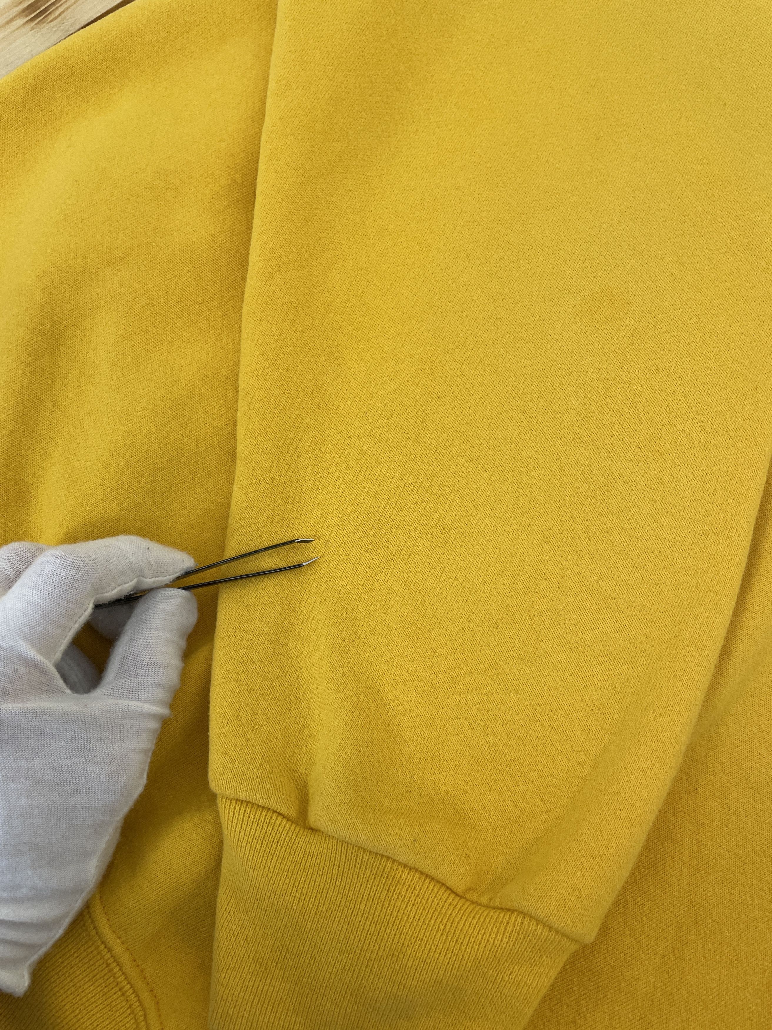 Russell Athletic Y2K Russell Athletic Blank Yellow Sweatshirt Size US XXL / EU 58 / 5 - 9 Thumbnail