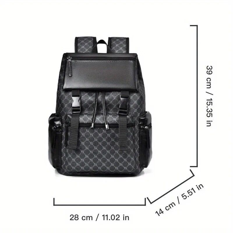 Other ner Pu Leather Travel Back Pack Casual Shoulder Bag Size ONE SIZE - 3 Thumbnail