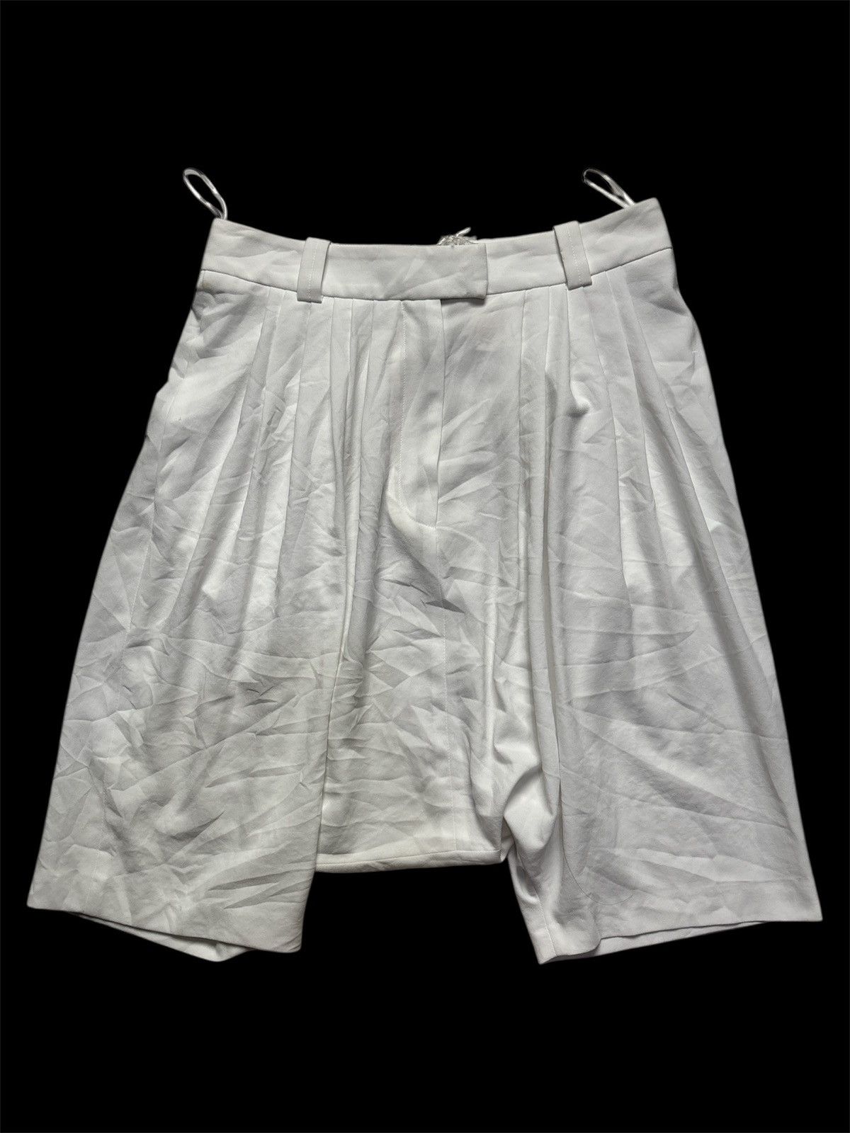 Givenchy SS10 Riccardo Tisci era Runway Drop Crotch Bermuda Size US 28 / EU 44 - 2 Thumbnail