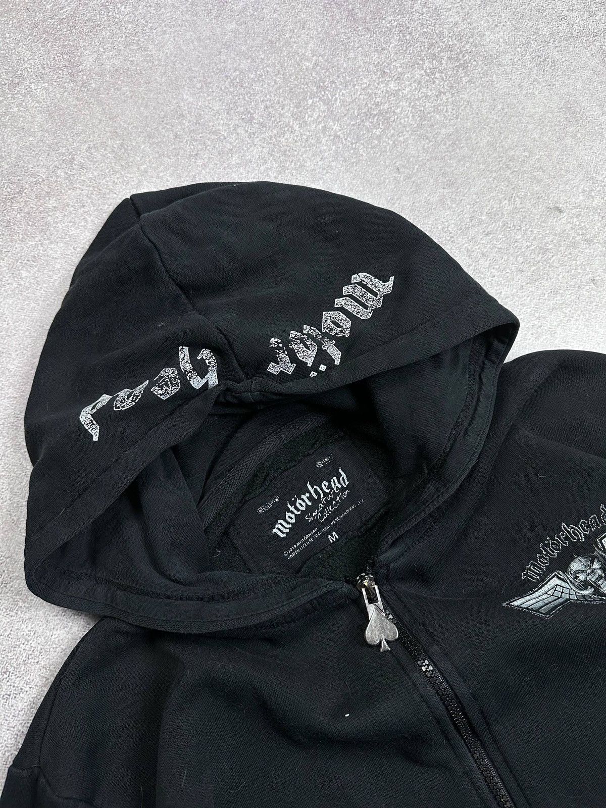 Band Tees Vintage Motorhead England Boxy Zip Hoodie M Size US M / EU 48-50 / 2 - 6 Thumbnail