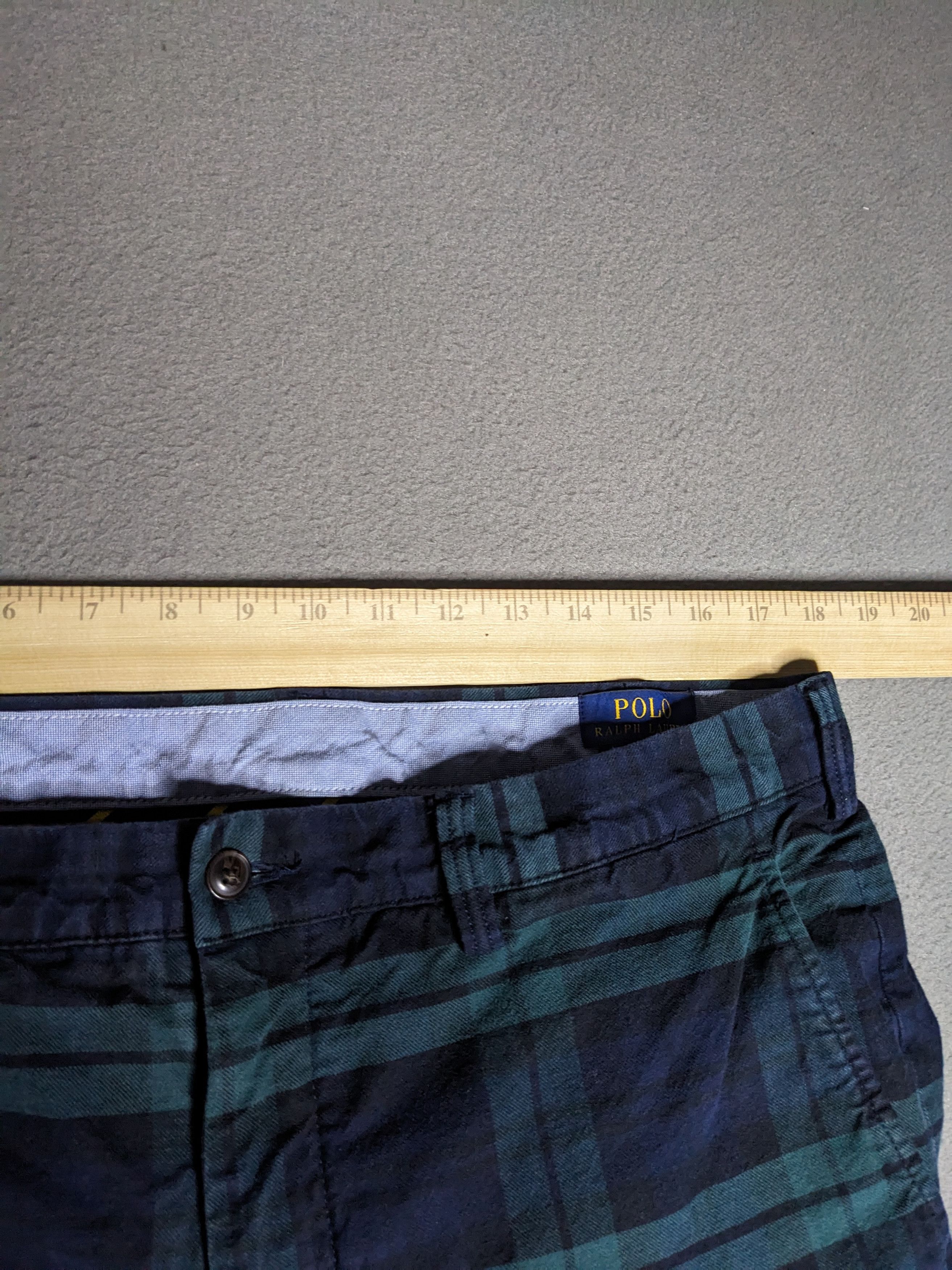 Polo Ralph Lauren Polo Ralph Lauren Tartan Plaid Chino Pants Twill Mens 36x29 Size US 36 / EU 52 - 17 Thumbnail