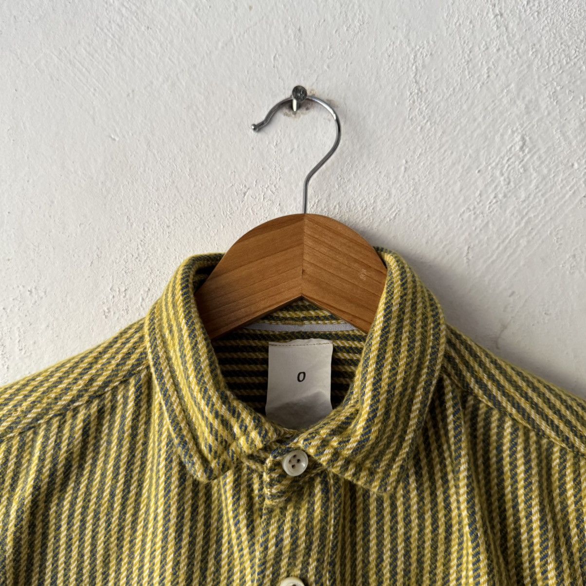Japanese Brand AW14 Maillot Nel MAS-108 Stripe Button Shirt Size US S / EU 44-46 / 1 - 5 Thumbnail