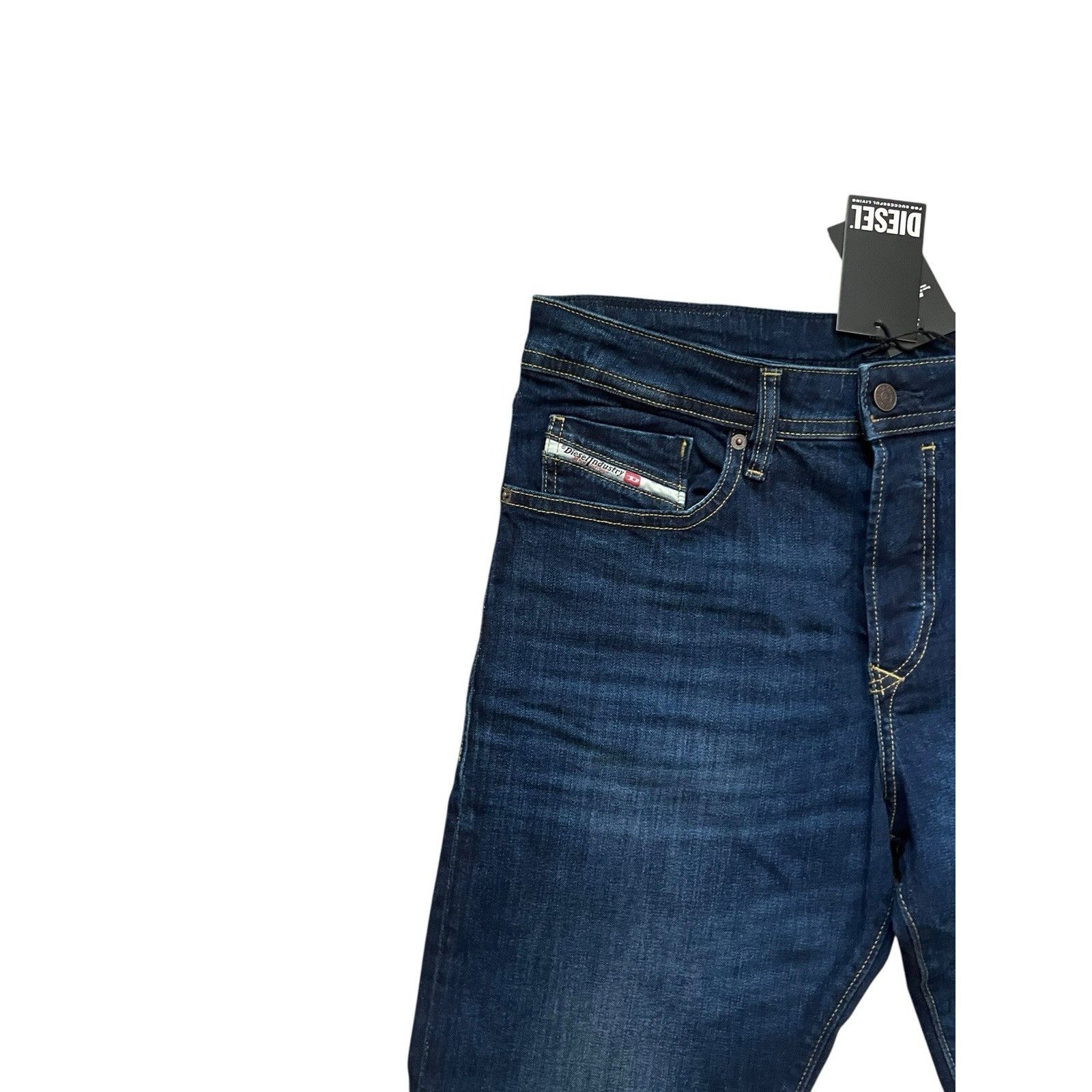 Diesel Diesel Mens Buster Tapered Jeans RB066 Blue $195 Size 34/32 Size US 34 / EU 50 - 3 Thumbnail