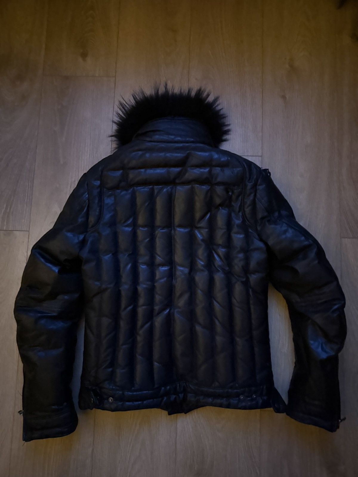 Tornado Mart Tornado Mart Leather Fur Puffer Size US S / EU 44-46 / 1 - 2 Thumbnail
