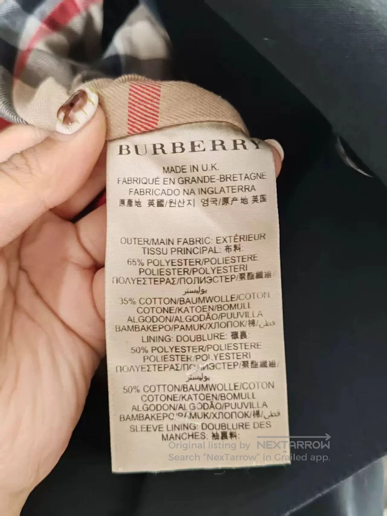 Burberry Authentic Burberry Coat Outerwear. Size US M / EU 48-50 / 2 - 4 Thumbnail
