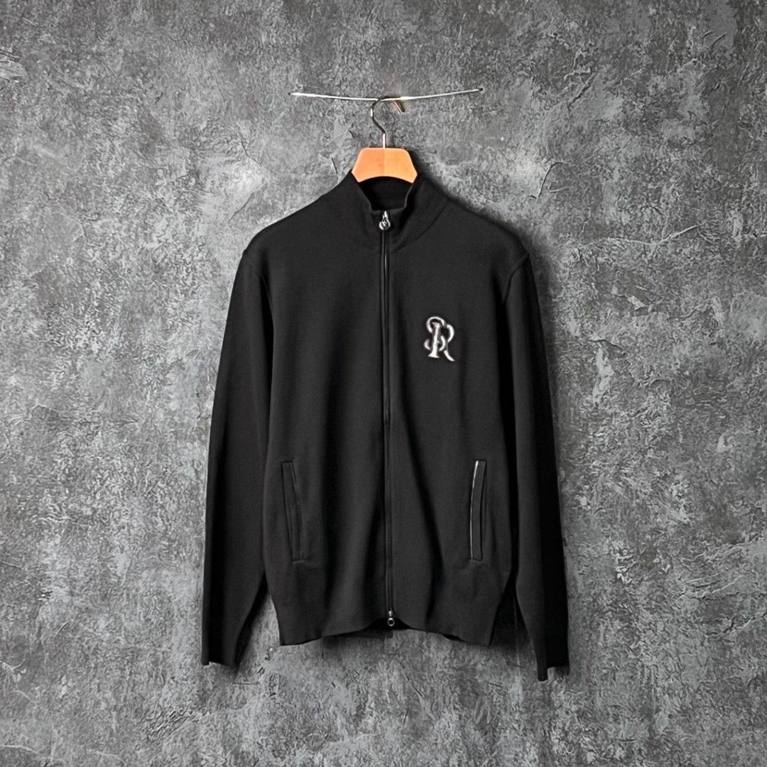 Stefano Ricci Stefano Ricci Embroidered Black Hoodie m Men Size US M / EU 48-50 / 2 - 1 Thumbnail