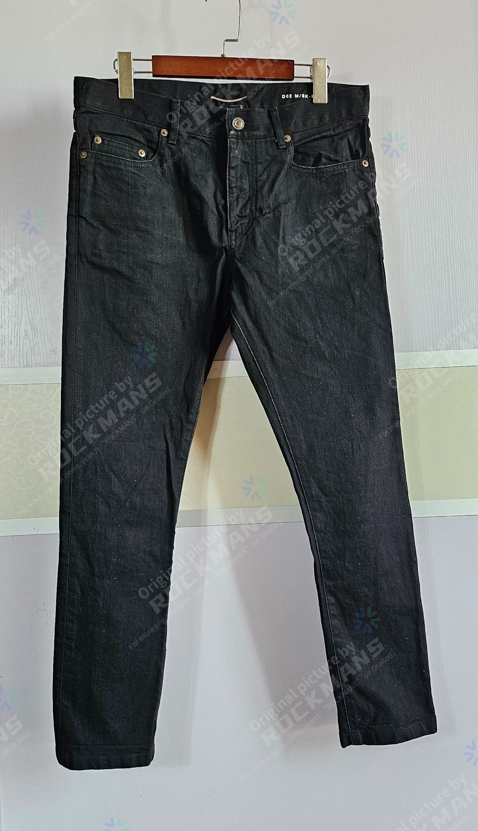Saint Laurent Paris Saint Laurent Paris Men's D02 Jeans Size 32 Size US 31 - 1 Thumbnail