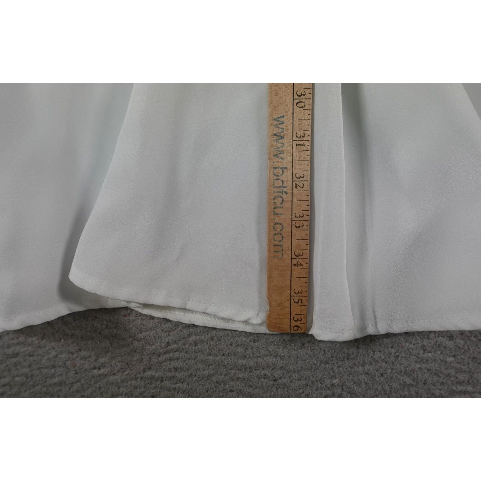 Vintage VINTAGE 1849 Authentic Ranchwear Skirt Womens Medium White Western Cowgirl 90s Size 32" / US 10 / IT 46 - 6 Thumbnail