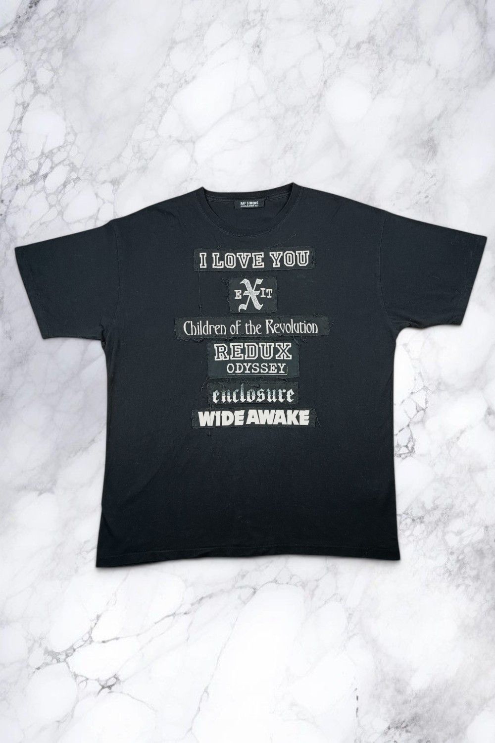 Raf Simons Raf Simons Archive T-Shirt SS21 Teenage Dreams Patch L over Size US L / EU 52-54 / 3 - 7 Thumbnail