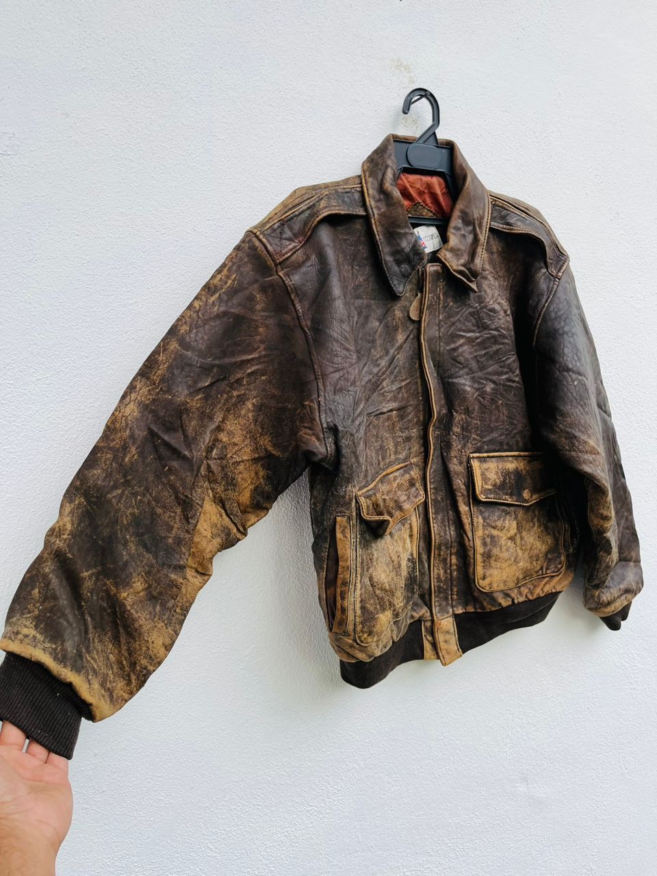 Japanese Brand × Vintage Vintage West Mac The Genuine Fashion Style Leather Jacket Size US L / EU 52-54 / 3 - 5 Thumbnail