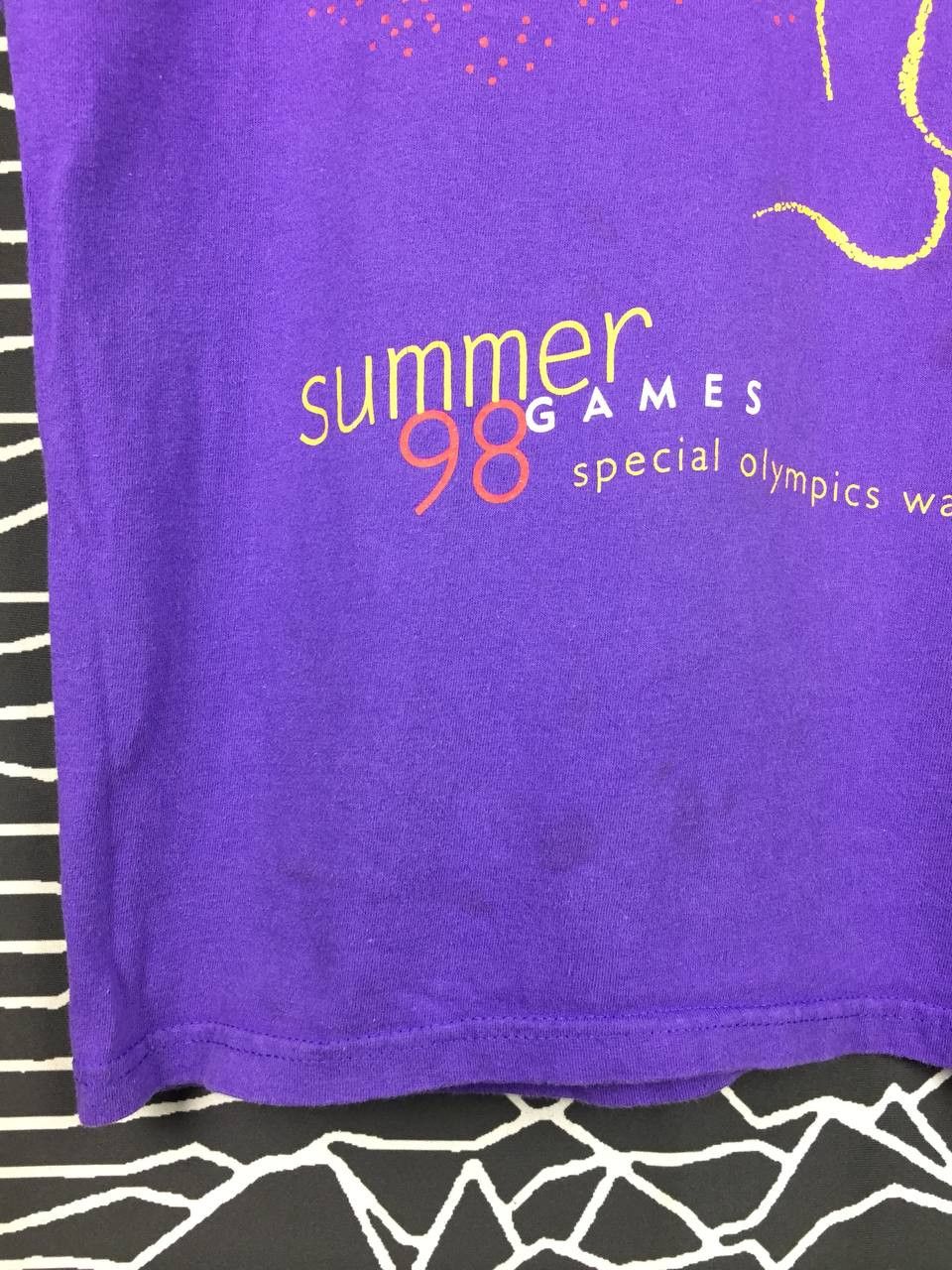 Hanes × Vintage Vtg Summer Games 98 Special Olympics Washington Tee Size US M / EU 48-50 / 2 - 5 Thumbnail