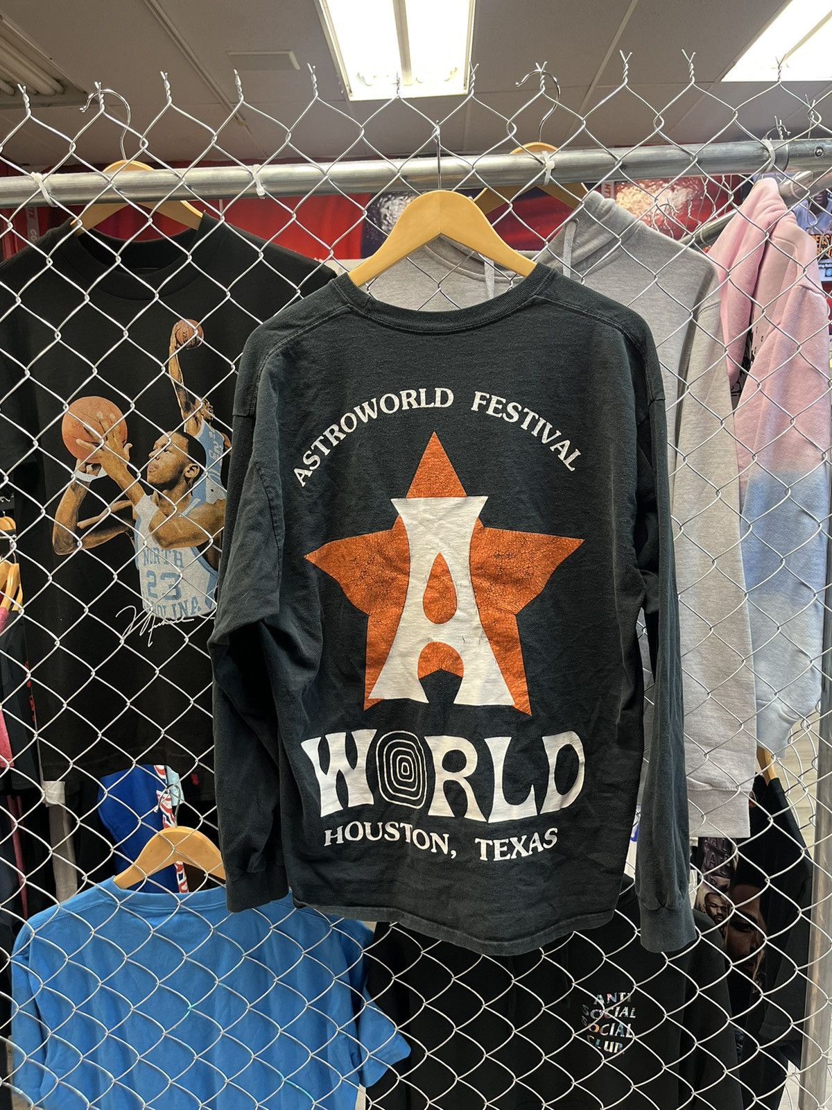 Rap Tees Astroworld Festival Houston 2018 Long Sleeve T-Shirt Size US L / EU 52-54 / 3 - 2 Thumbnail