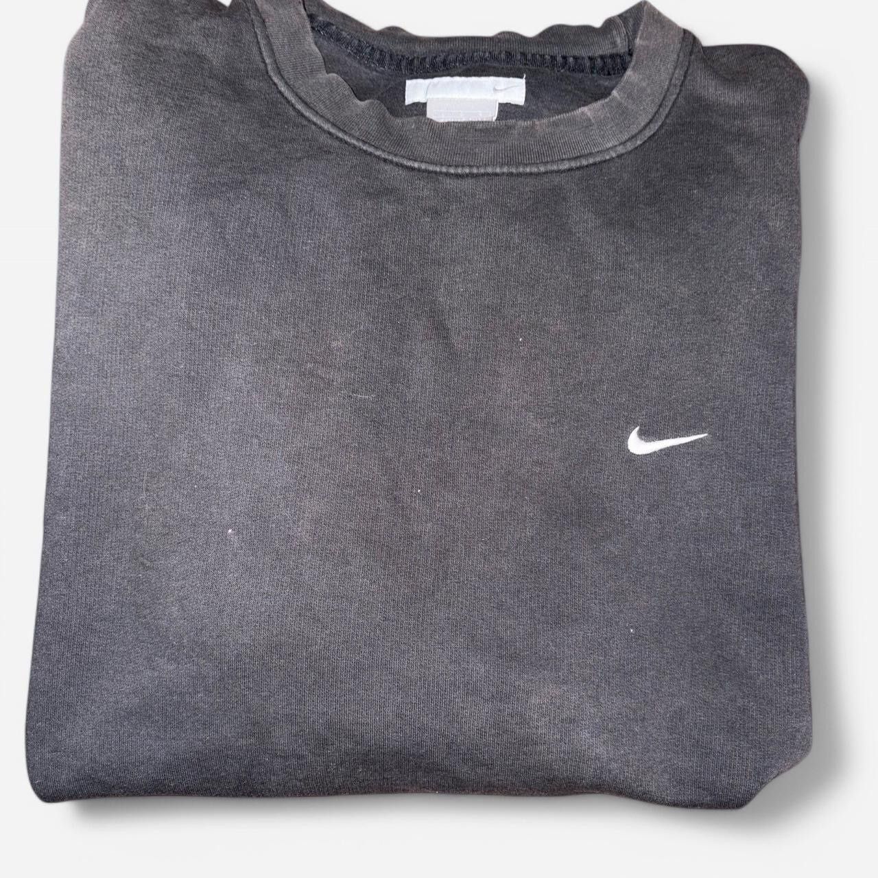 Nike × Vintage Vintage Nike Small Swoosh Sweatshirt - Size L Size US L / EU 52-54 / 3 - 3 Thumbnail