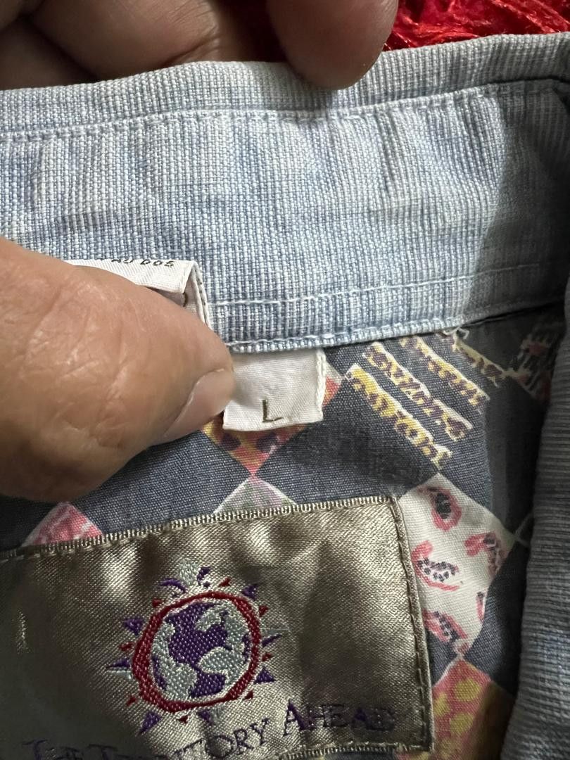 The Unbranded Brand The Territory Ahead denim shirt snap button Size US L / EU 52-54 / 3 - 5 Thumbnail