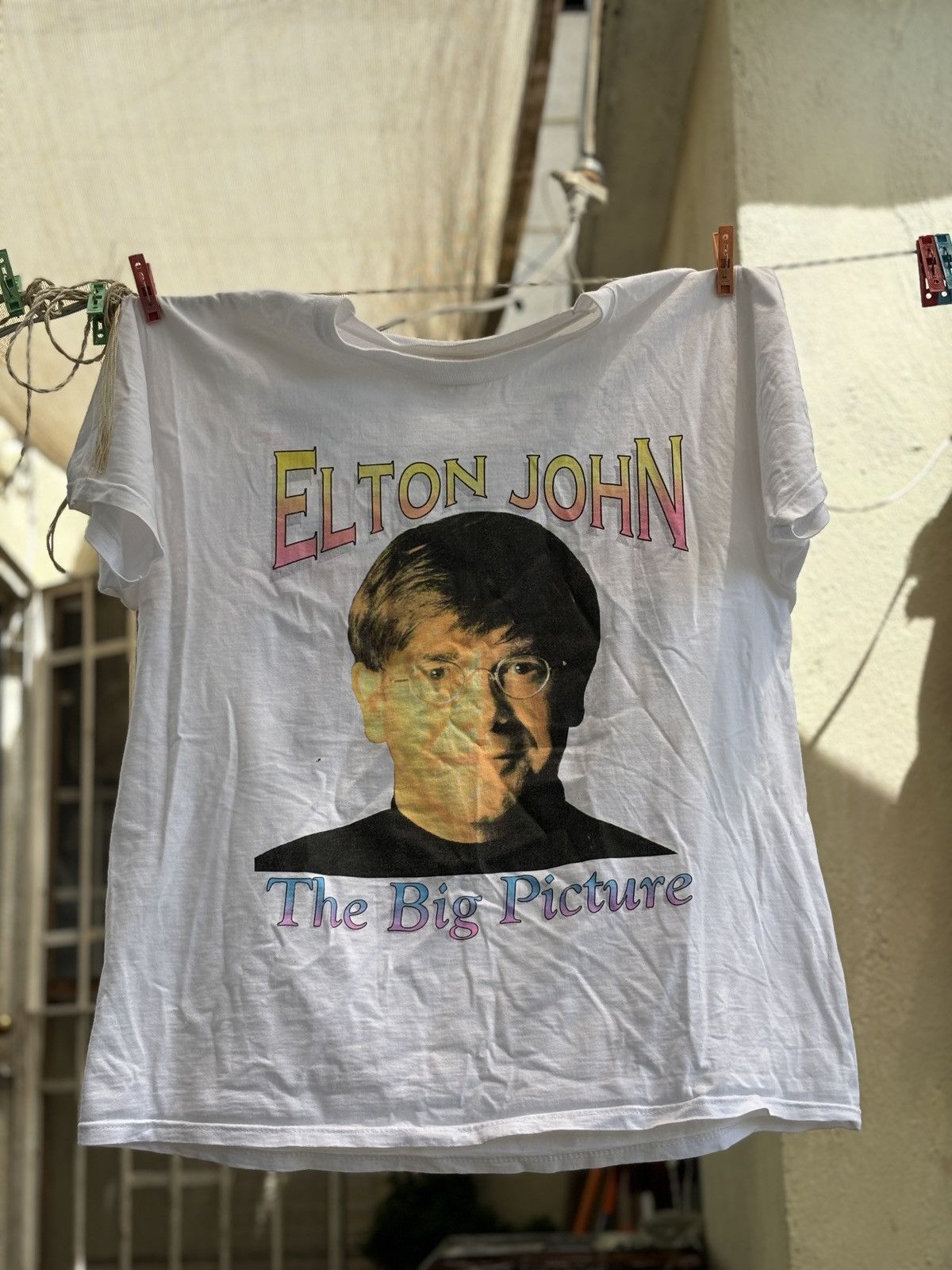 Band Tees × Vintage Elton John “The Big Picture 1998” Size US XL / EU 56 / 4 - 1 Thumbnail