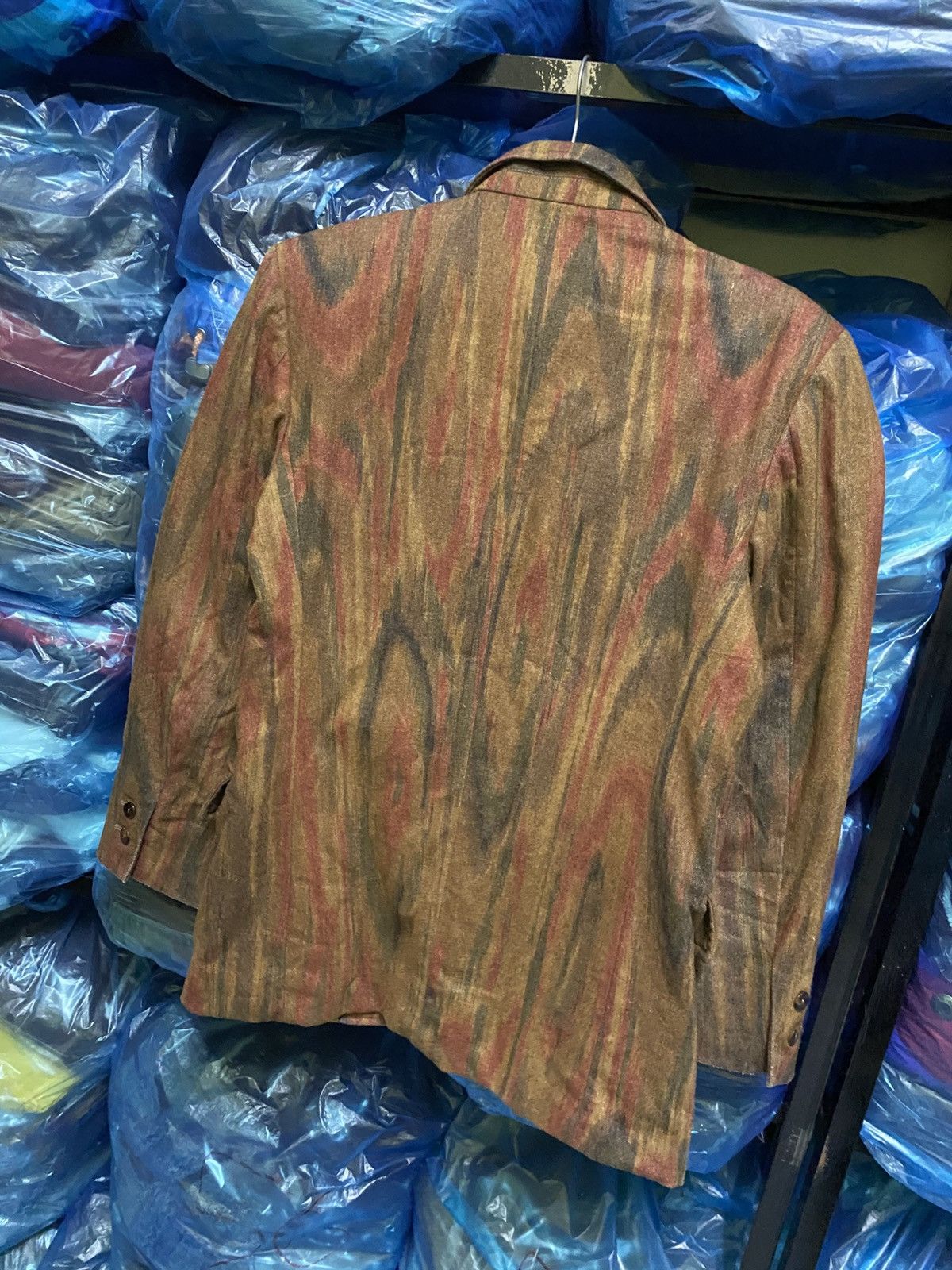 Enrico Coveri Vintage Enrico Coveri Boutique Striped Wool Blazer Italy 80s Size US M / EU 48-50 / 2 - 15 Thumbnail
