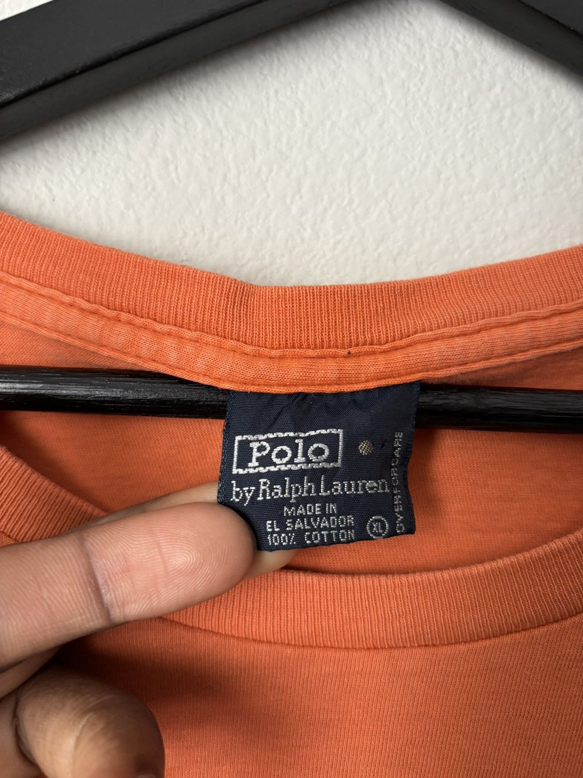 Vintage Vintage Polo Ralph Lauren Tee Size US XL / EU 56 / 4 - 2 Thumbnail