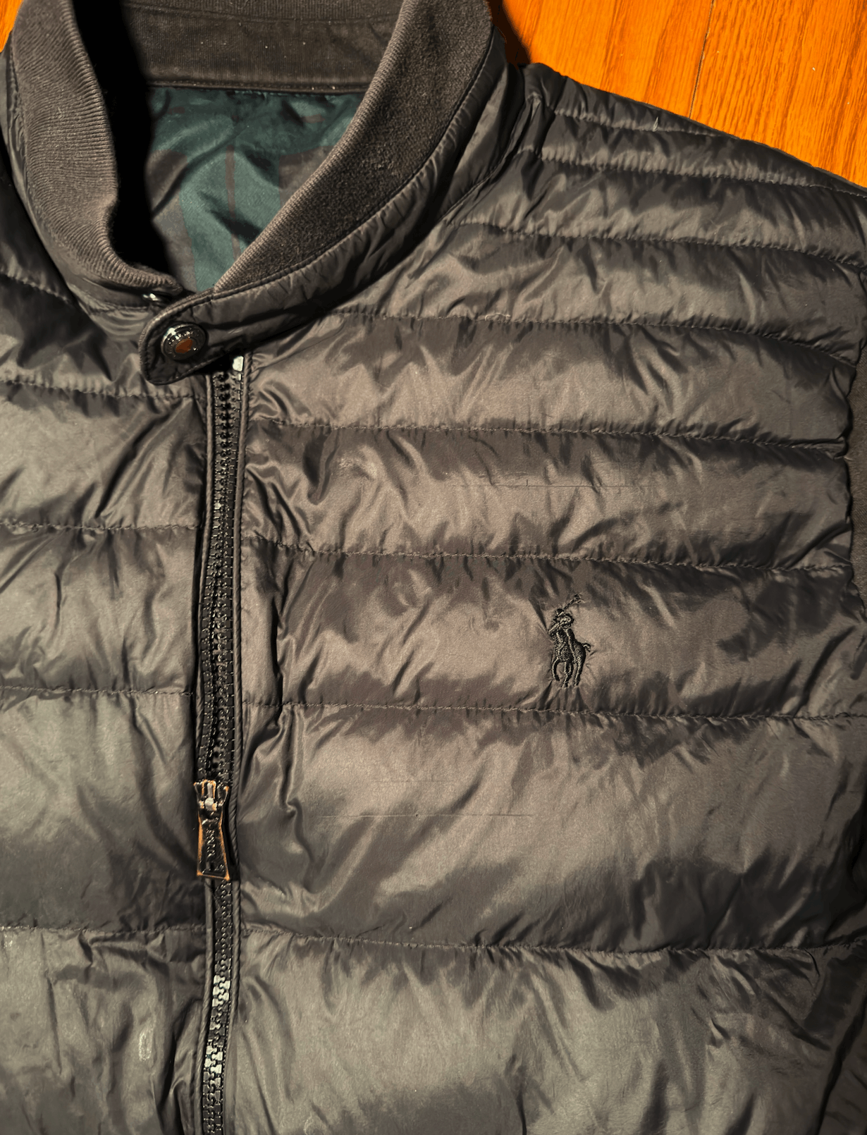 Polo Ralph Lauren Polo Ralph Lauren Hybrid Down Bomber Jacket Size US L / EU 52-54 / 3 - 5 Thumbnail