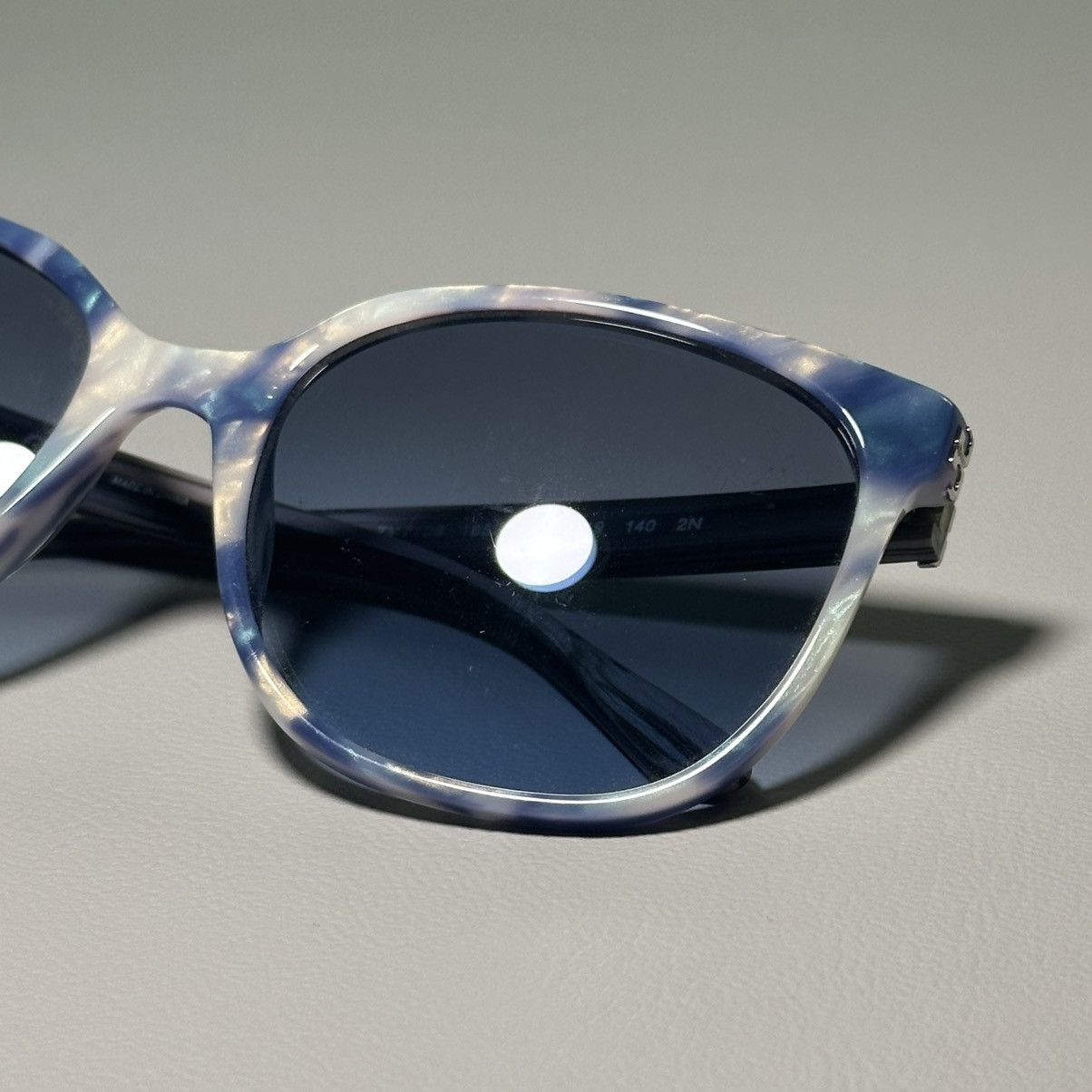 Tory Burch Tory Burch TY 7106 1652/8F Blue Moonstone Squared Sunglasses Size ONE SIZE - 7 Thumbnail