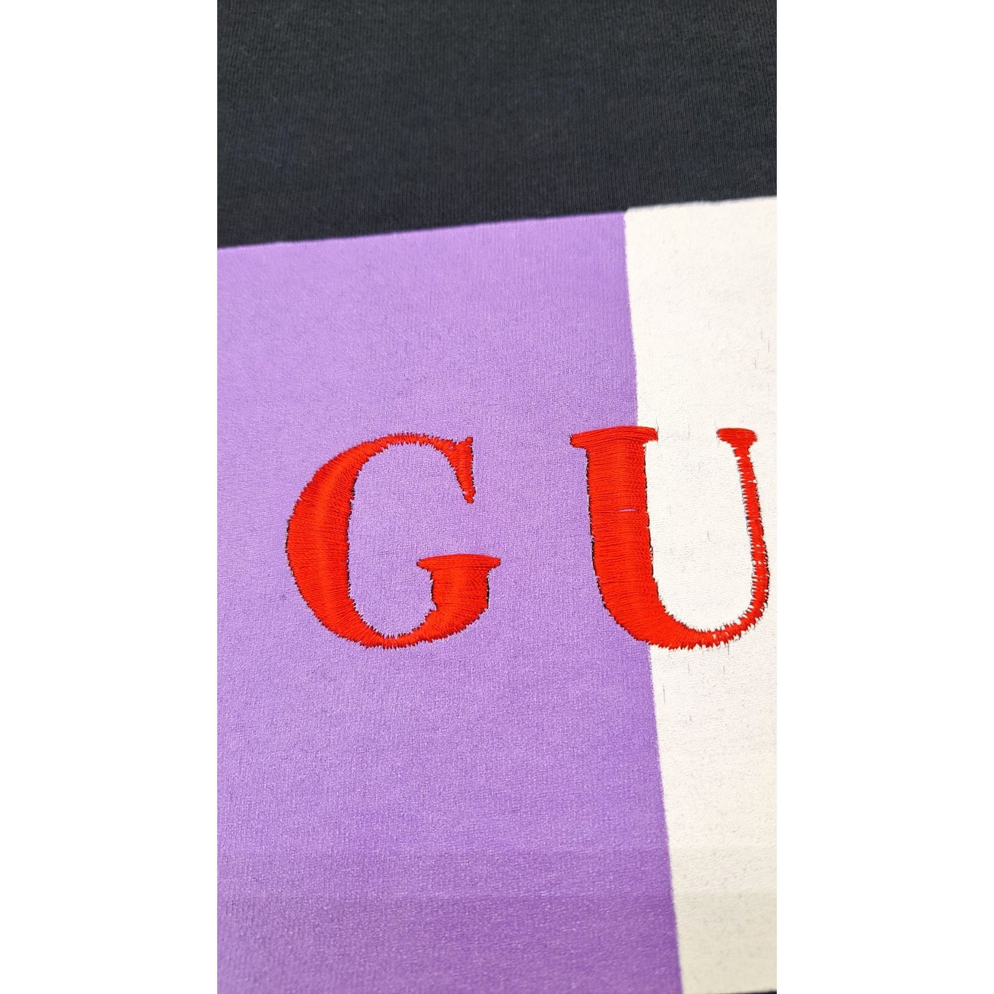 Guess Vintage Guess Georges Marciano Embroidered Logo Crop T-Shirt Size US L / EU 52-54 / 3 - 4 Thumbnail