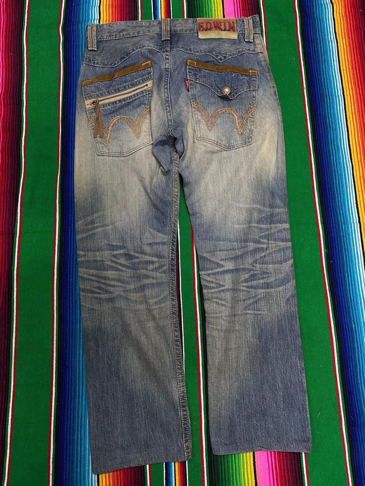 Kapital 💥Japanese Brand💥 Edwin Waist Navajo Design 💥 Size US 32 / EU 48 - 1 Thumbnail