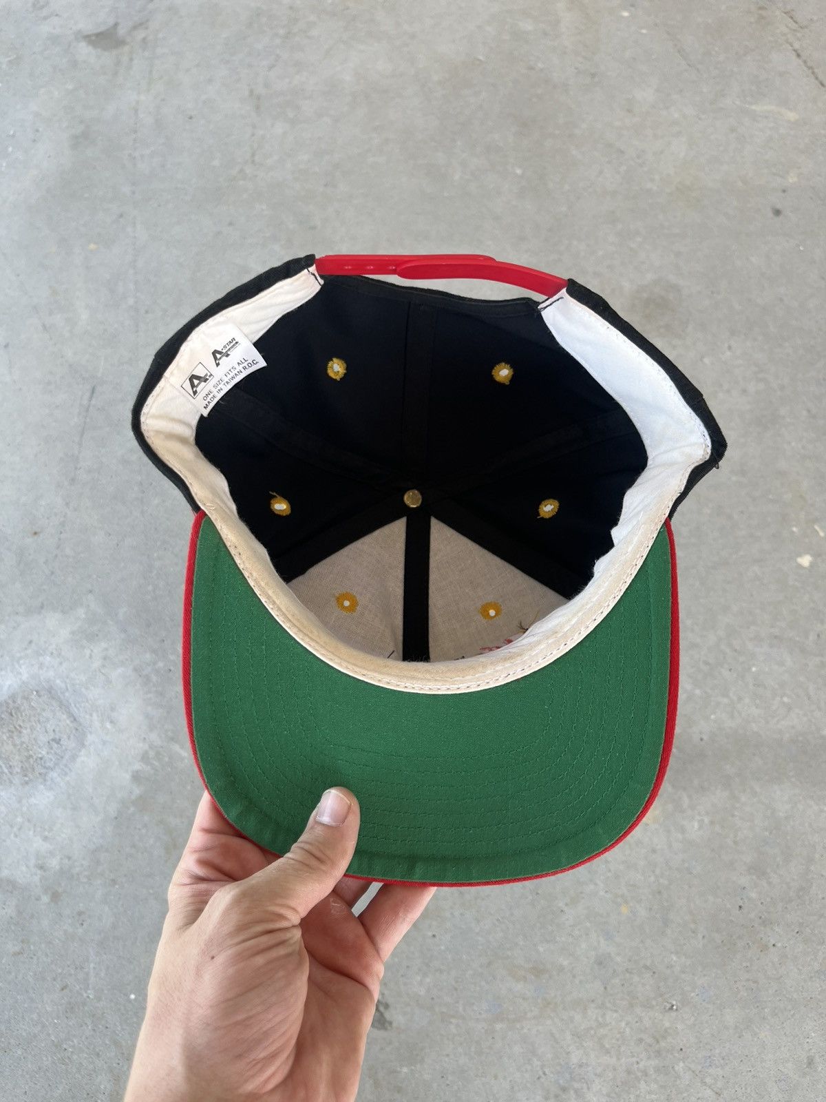 NASCAR Vintage 90s Jeff Gordon Nascar Snapback Hat Size ONE SIZE - 3 Thumbnail