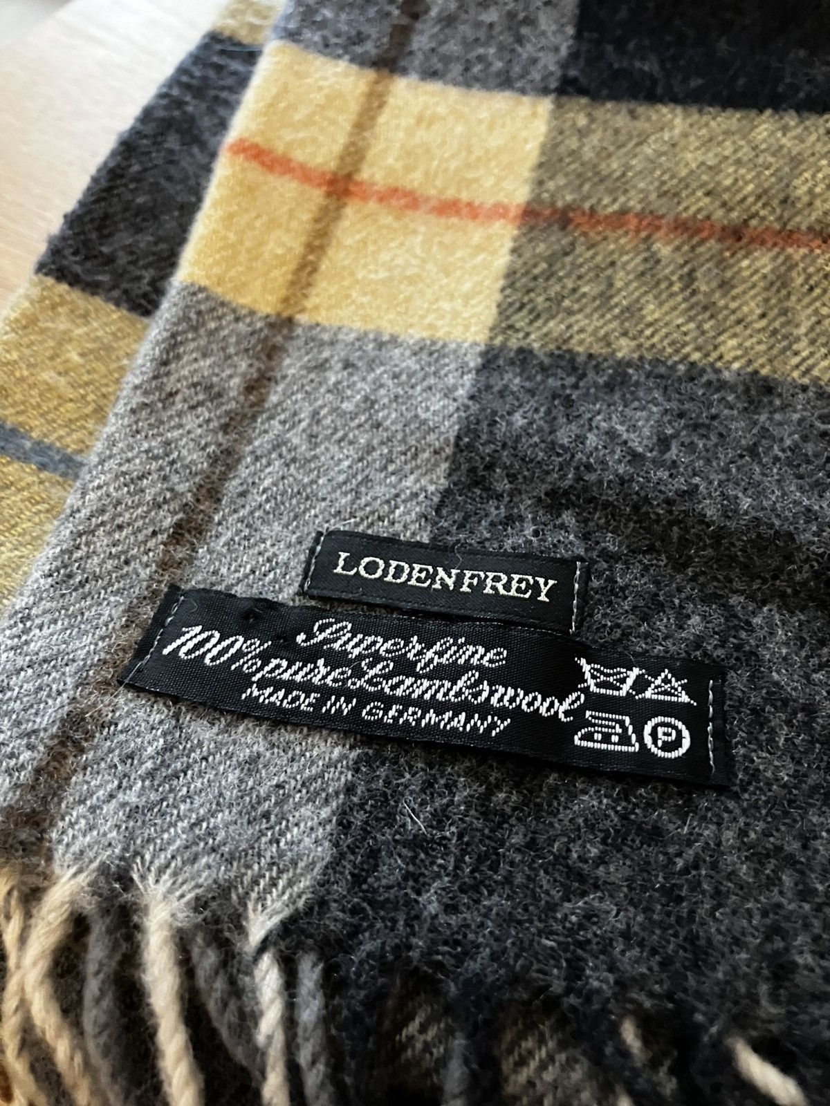 Other Lodenfrey pure lambswool scarf Size ONE SIZE - 2 Thumbnail