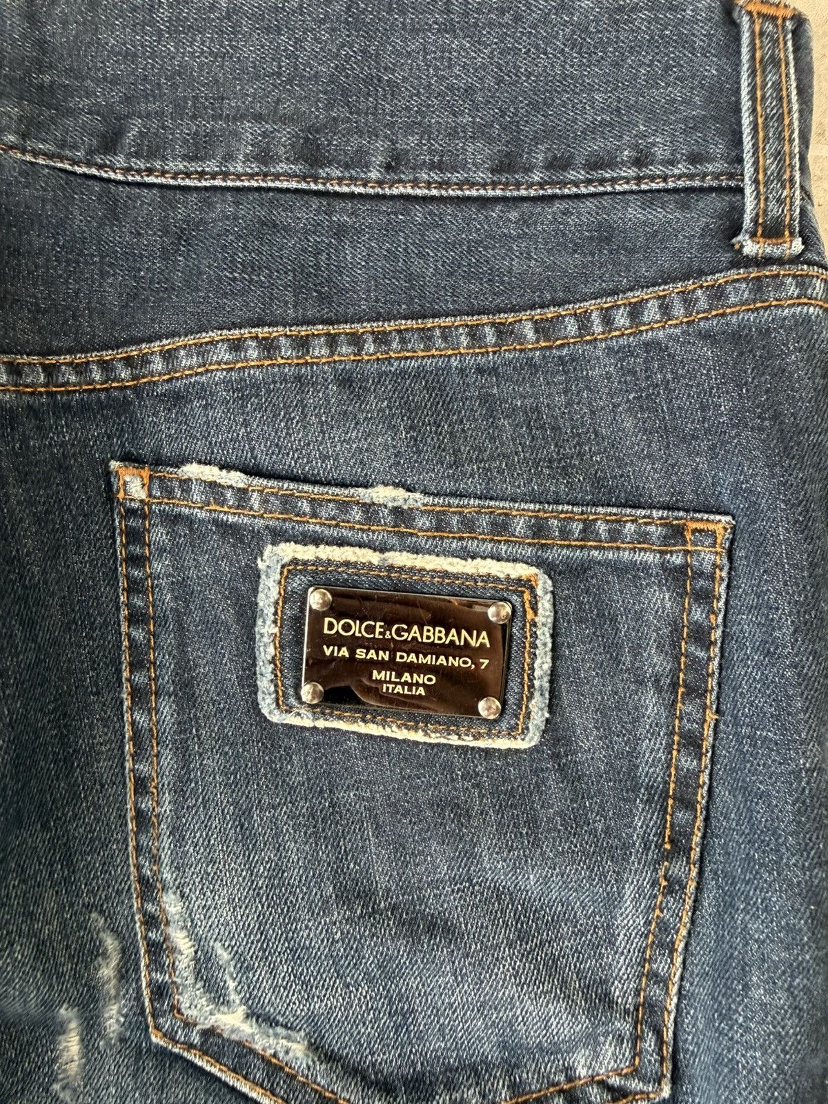 Dolce & Gabbana Dolce & Gabanna Denim Jeans Size US 36 / EU 52 - 4 Thumbnail