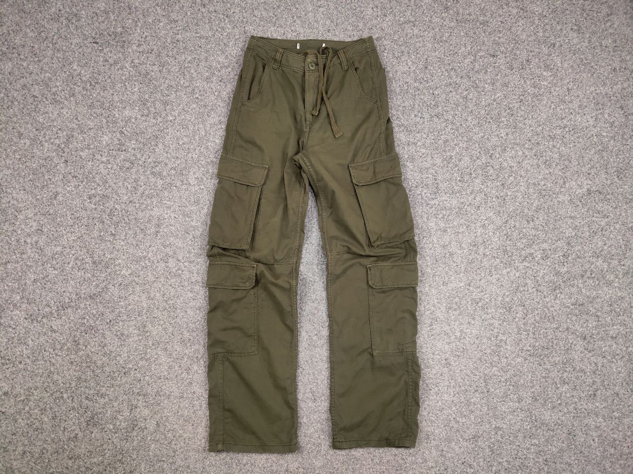 Japanese Brand Vintage Japanese Multi Pocket Cargo Baggy Pants Y2K Style Size US 29 - 11 Thumbnail