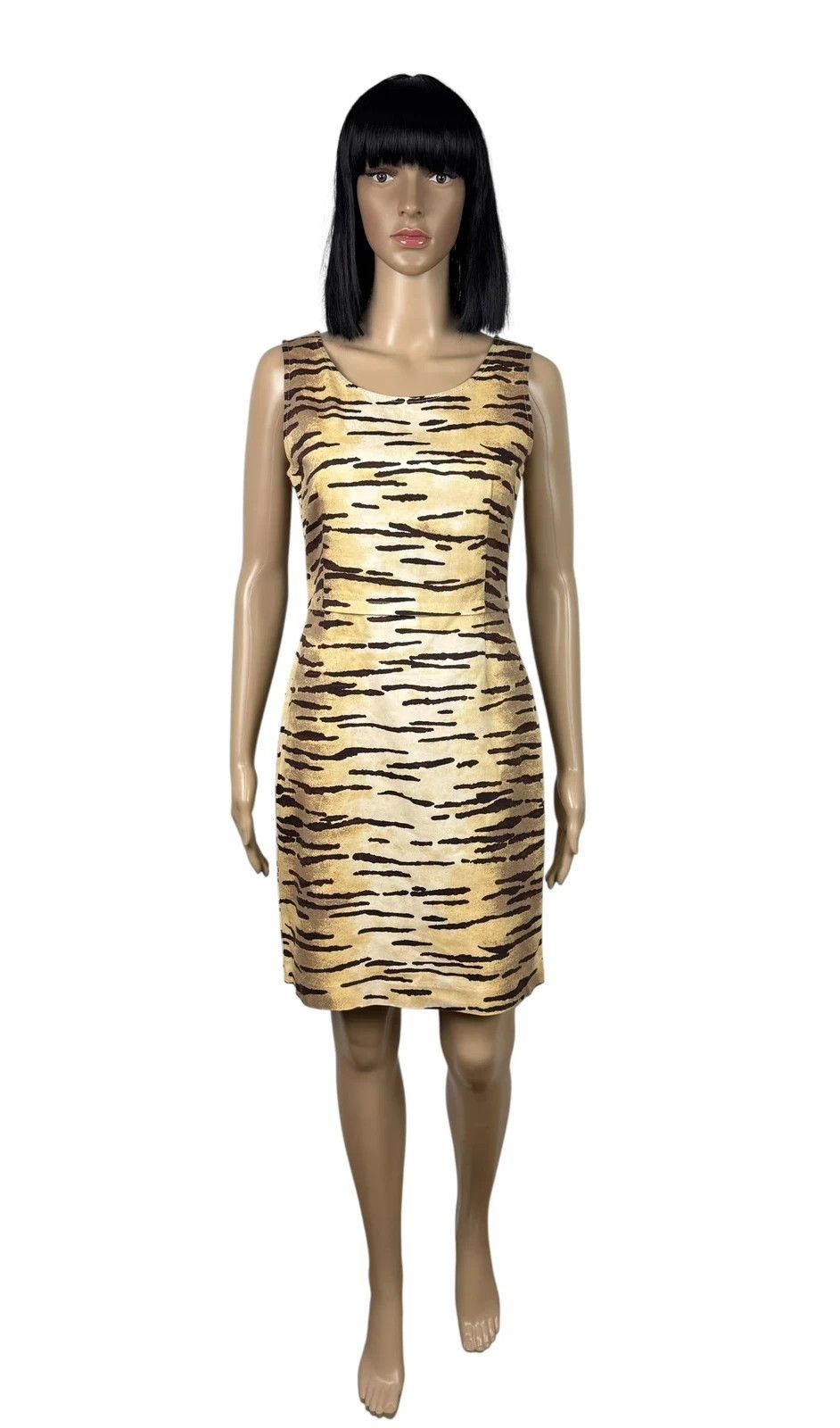 Love Moschino Love Moschino Animal Print Tank Dress Cotton Size S / US 4 / IT 40 - 2 Thumbnail