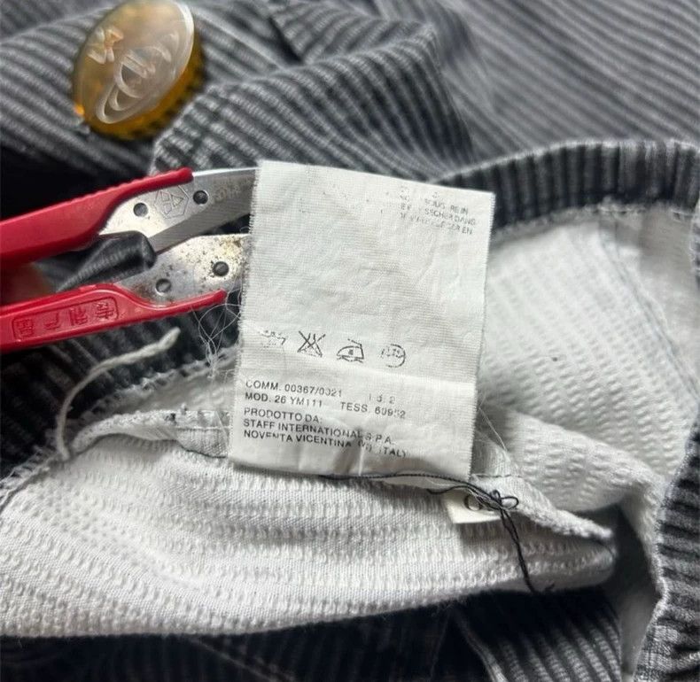Vivienne Westwood Vivienne Westwood Striped orb button red label coat Size S / US 4 / IT 40 - 4 Thumbnail