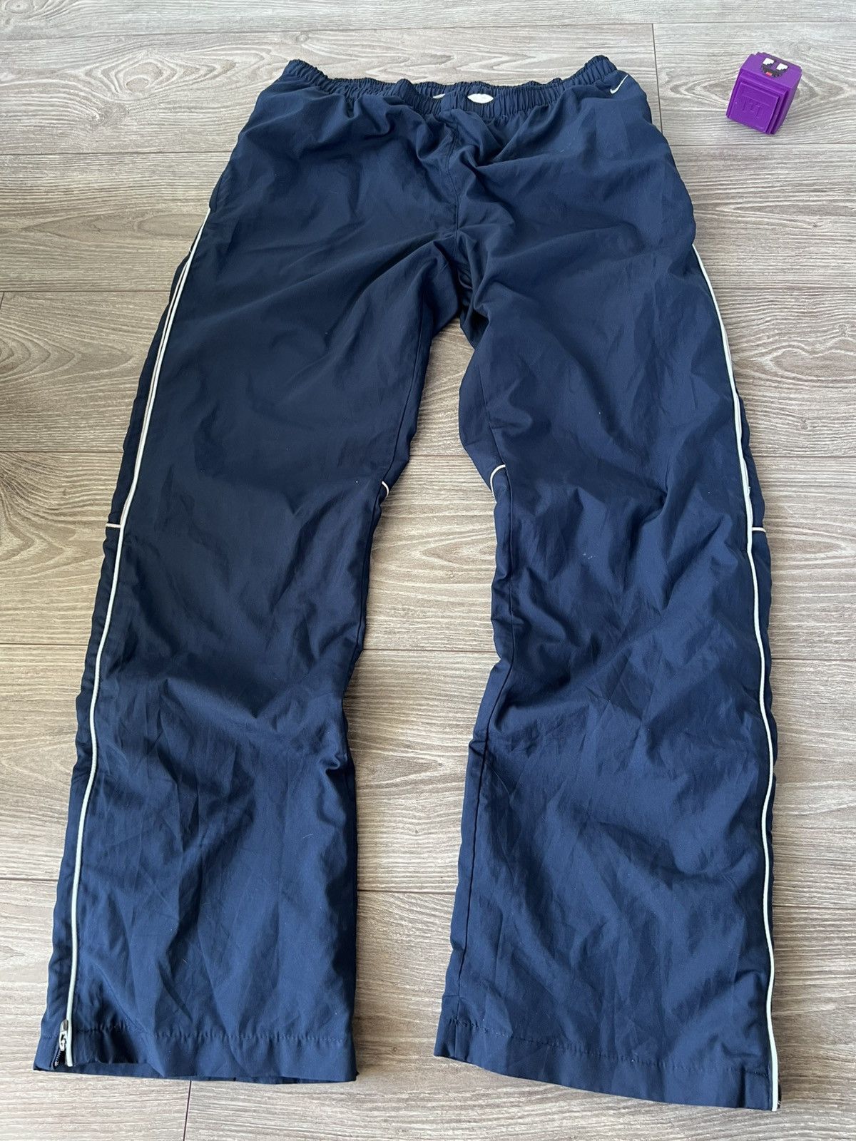 Nike Vintage Nike Y2K Small Knit Swoosh Avant Garde Regular Pants Size US 32 / EU 48 - 5 Thumbnail