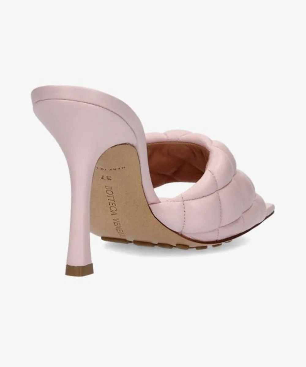 Bottega Veneta o1bcso1str0225 Padded Mules in Light Pink Size US 7 / IT 37 - 6 Thumbnail