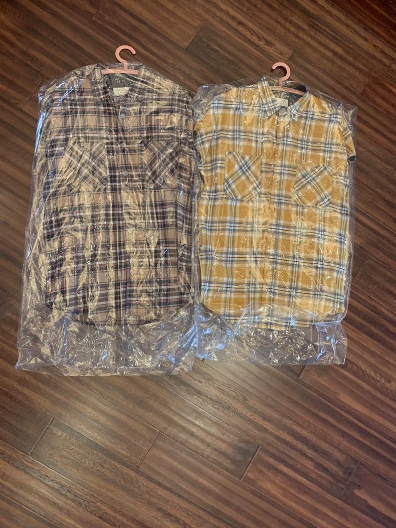 Fear of God Fear of God Plaid shirt with a shoulder Size US L / EU 52-54 / 3 - 3 Thumbnail