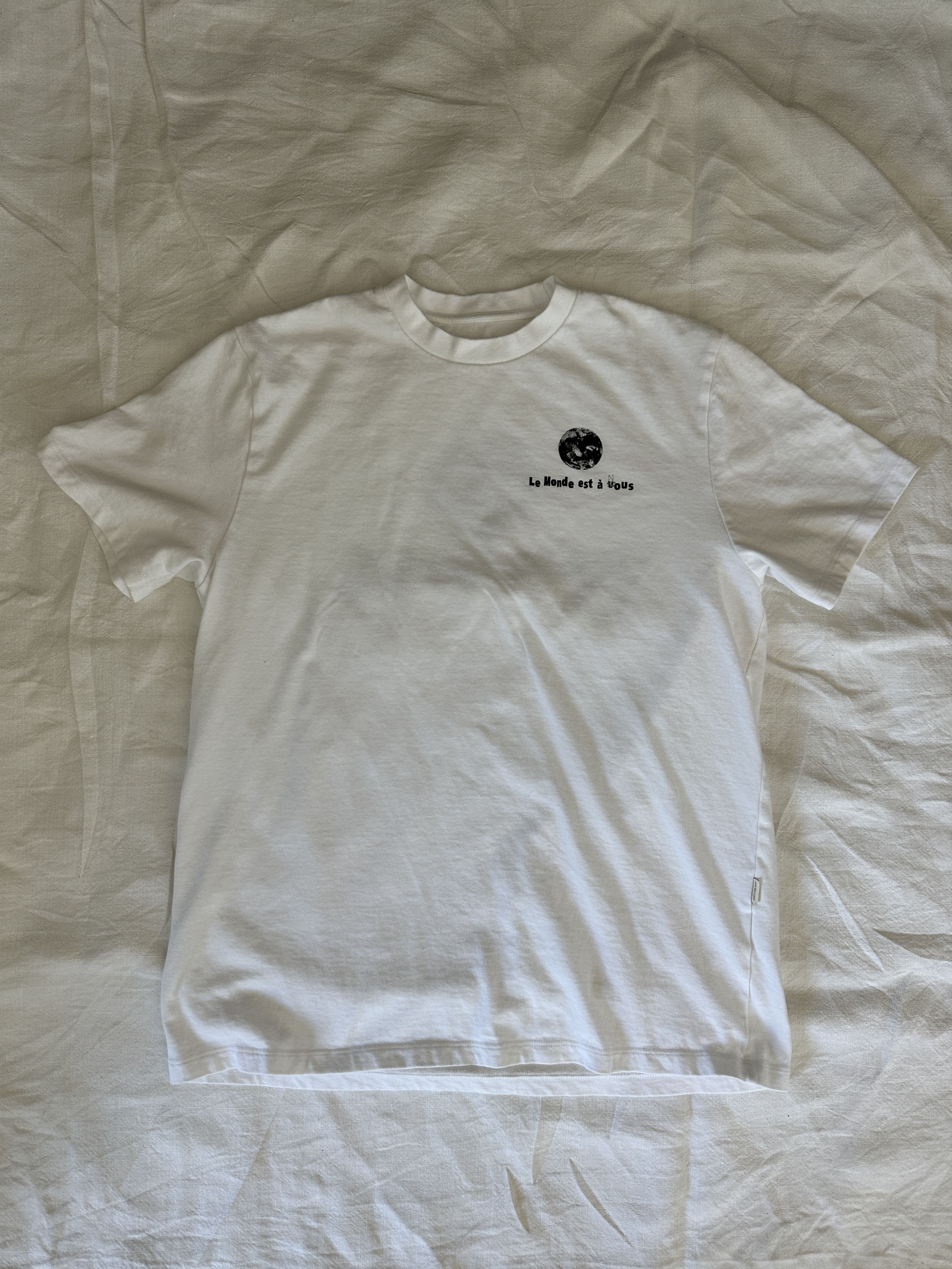 Aime Leon Dore La Haine "Le Monde est a Nous" globe movie shirt Size US L / EU 52-54 / 3 - 1 Thumbnail