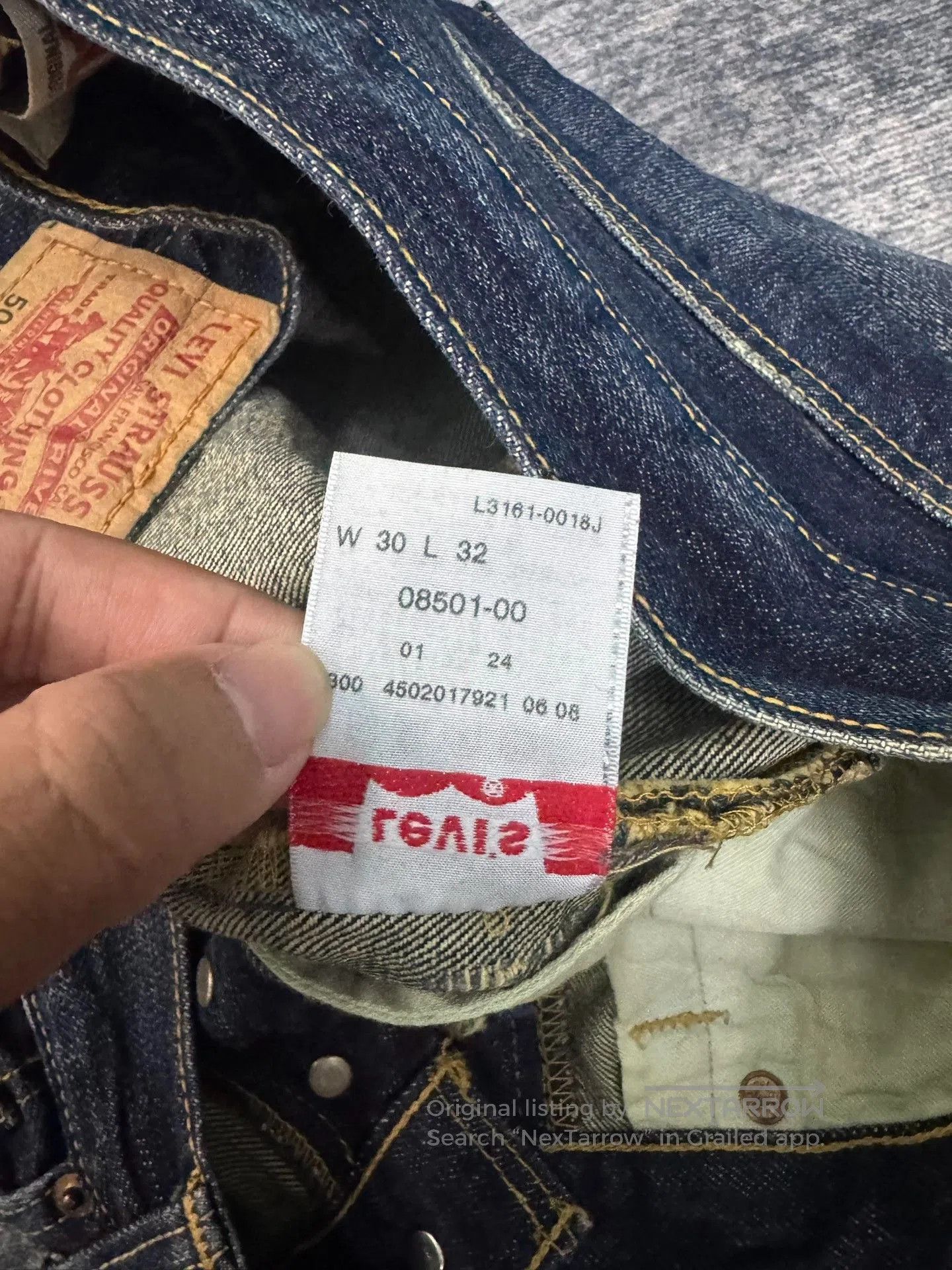 Levi's Vintage Levi's 08501 Jeans. Size US 32 / EU 48 - 5 Thumbnail