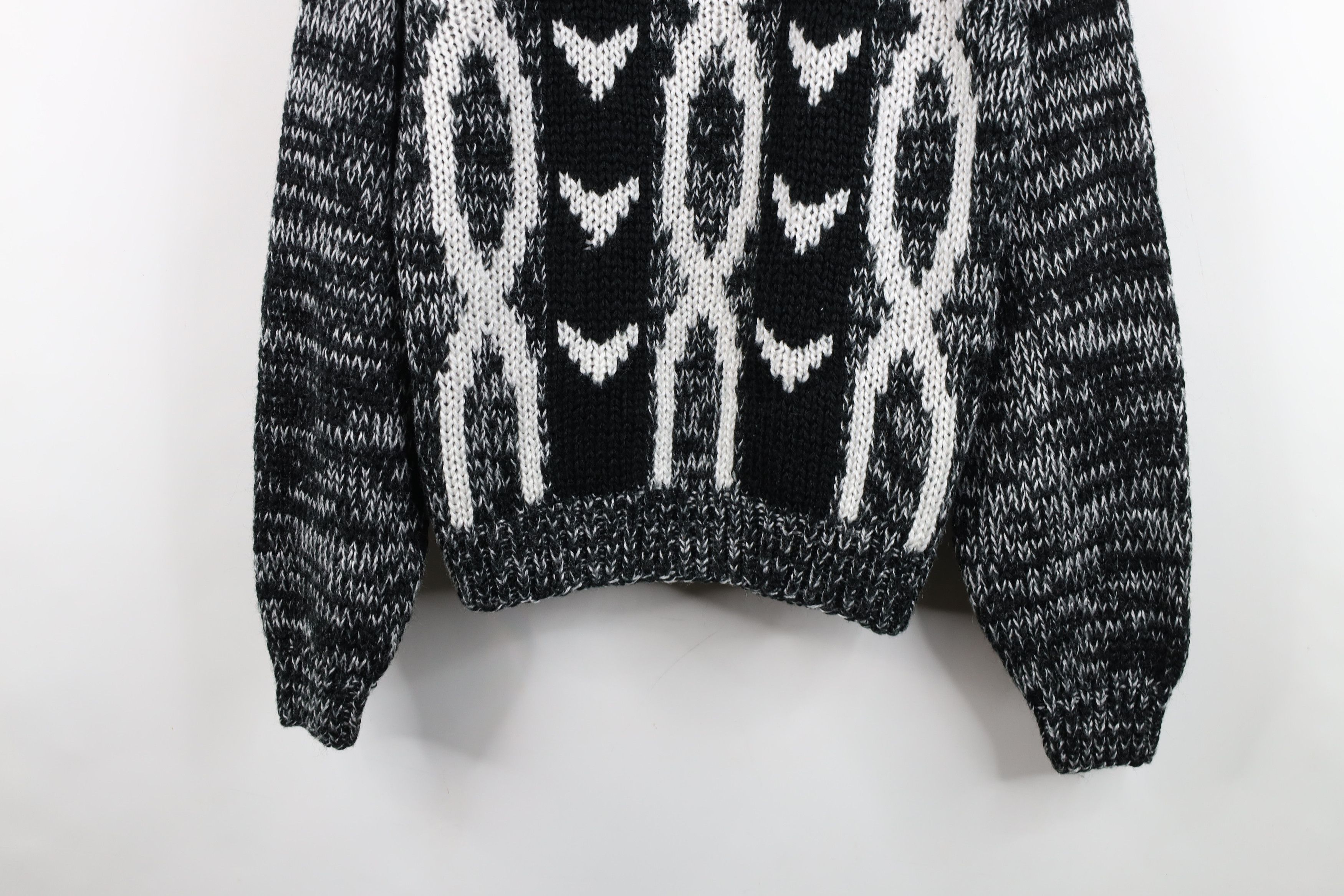 Vintage Vintage 90s Streetwear Chunky Ribbed Knit Crewneck Sweater Size US S / EU 44-46 / 1 - 3 Thumbnail