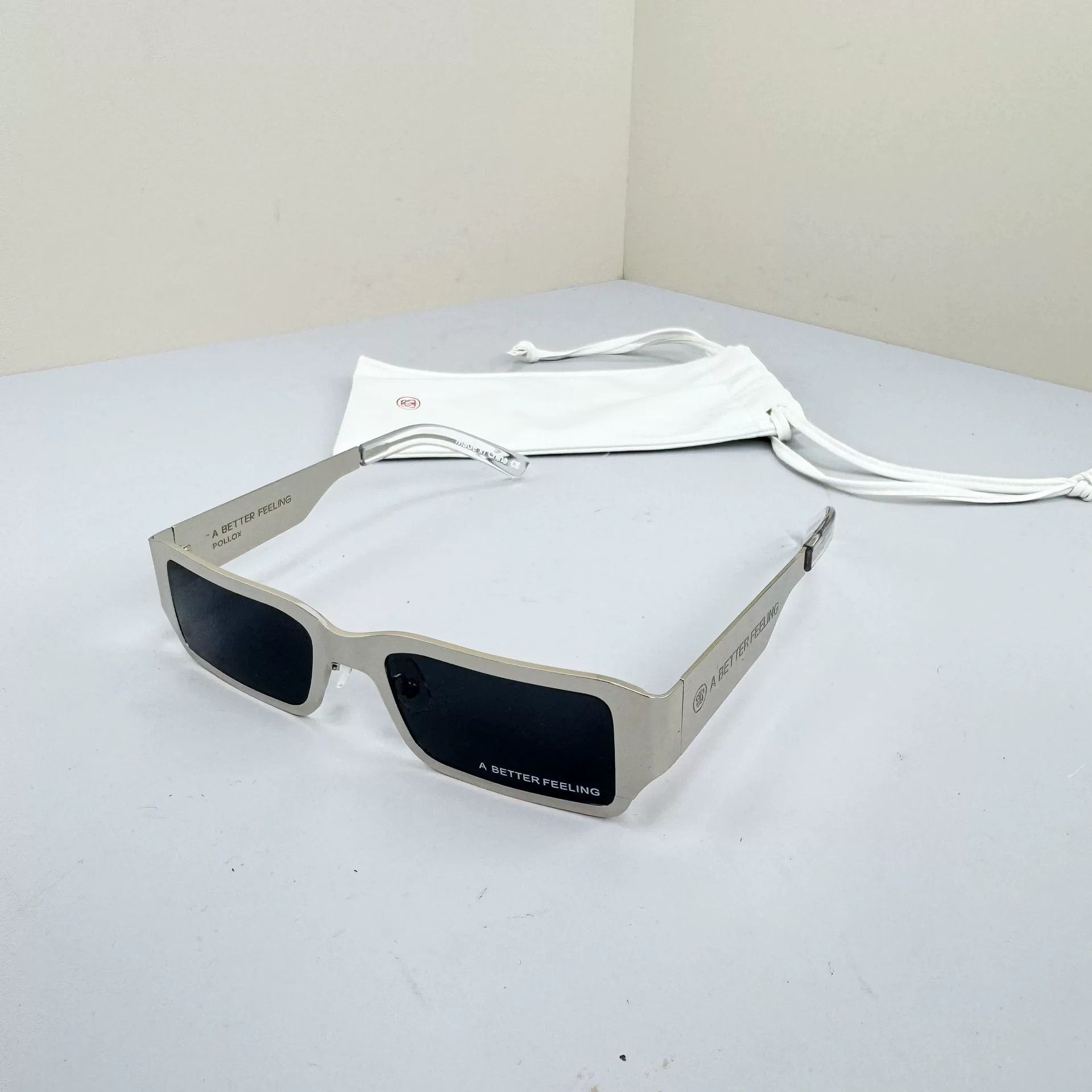 A Better Feeling A Better Feeling Metal Letter Sunglasses Size ONE SIZE - 1 Thumbnail